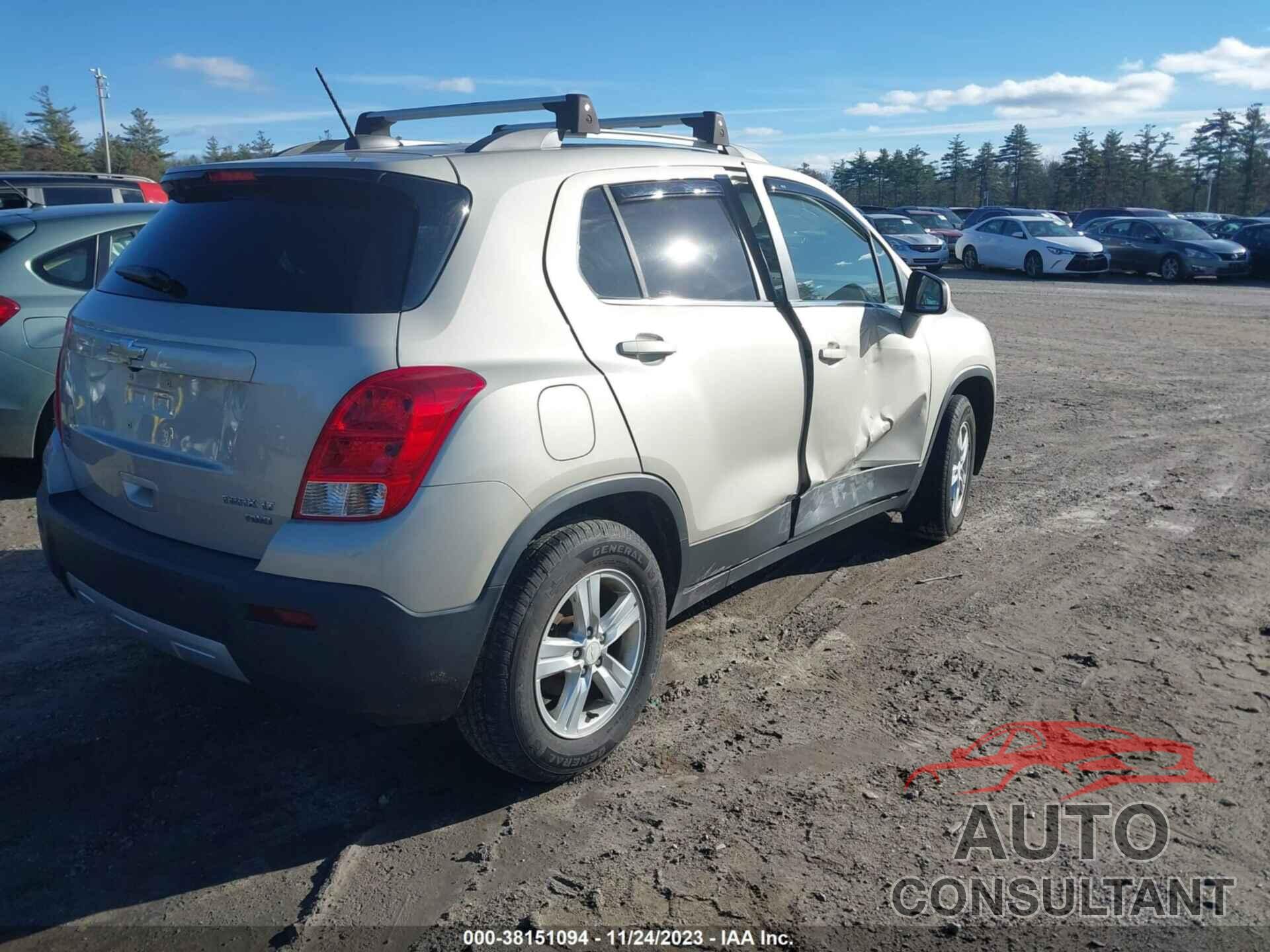 CHEVROLET TRAX 2016 - 3GNCJPSB4GL155267