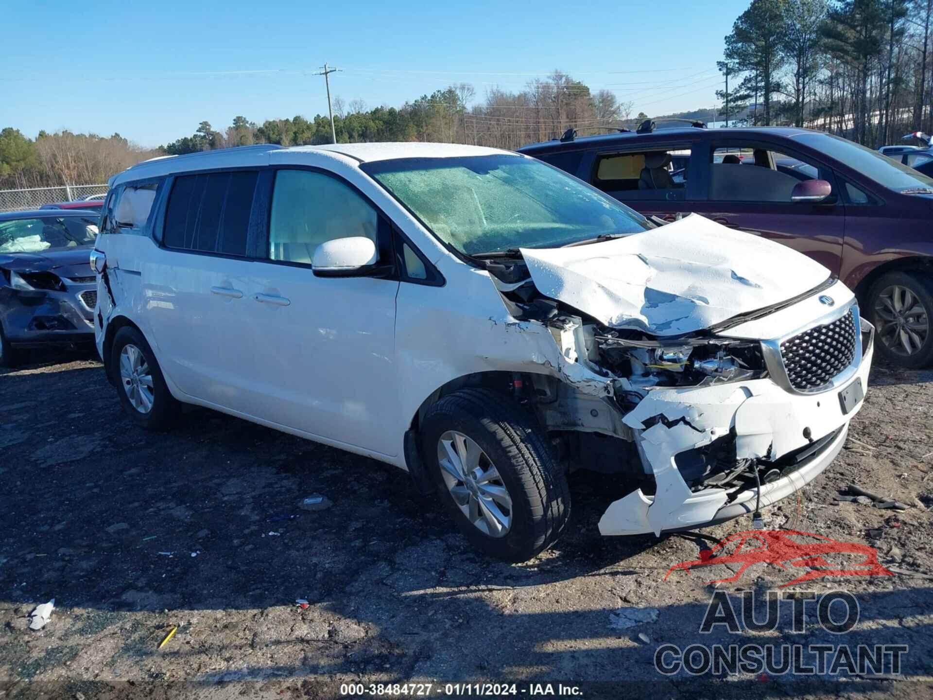 KIA SEDONA 2018 - KNDMB5C18J6349158