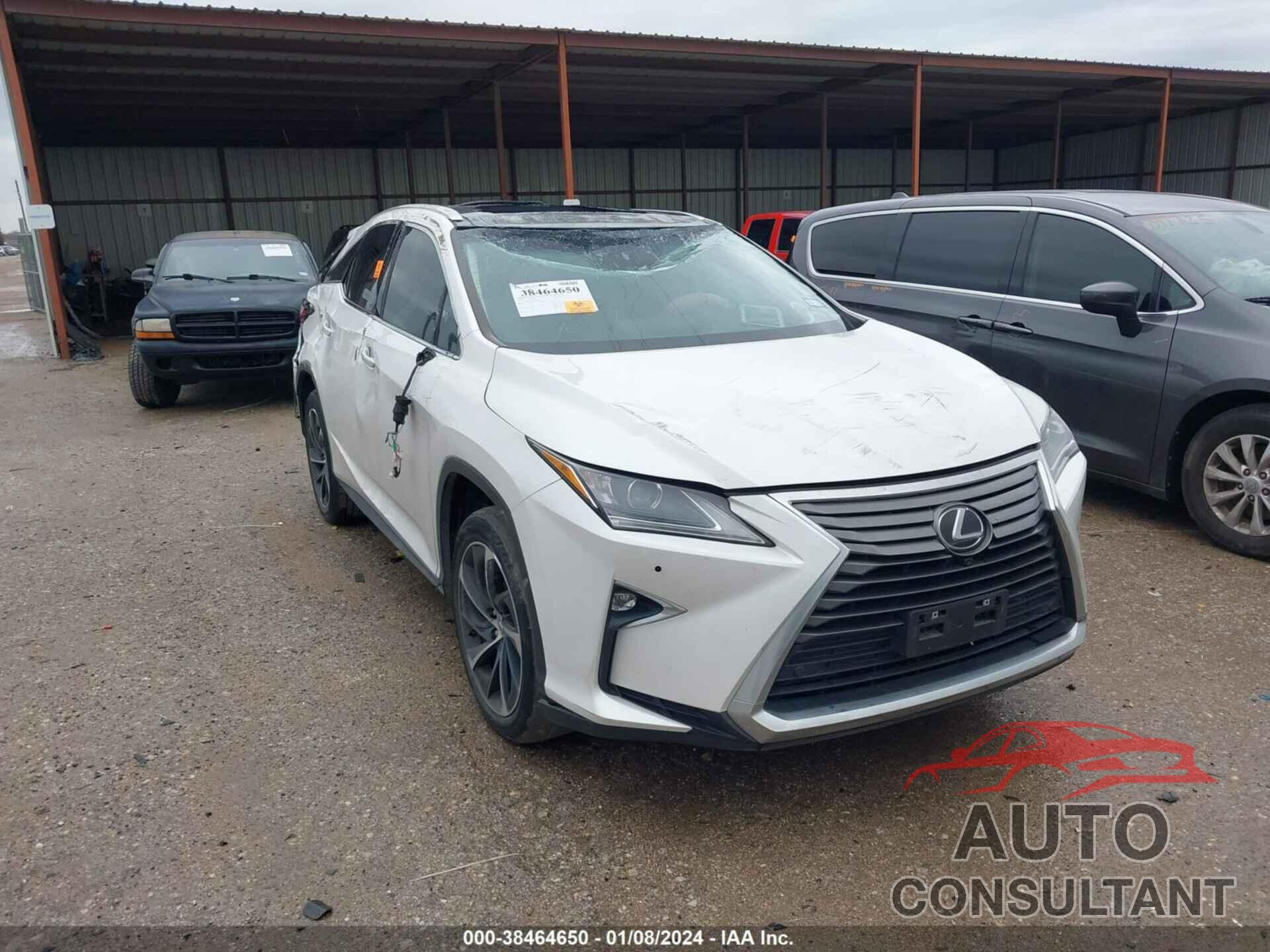 LEXUS RX 350 2016 - 2T2ZZMCA8GC009324