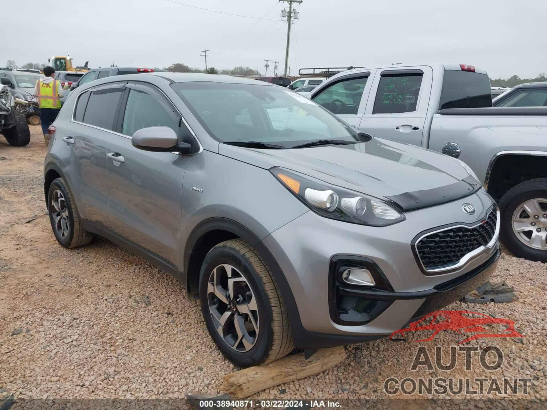 KIA SPORTAGE 2022 - KNDPMCAC3N7985745