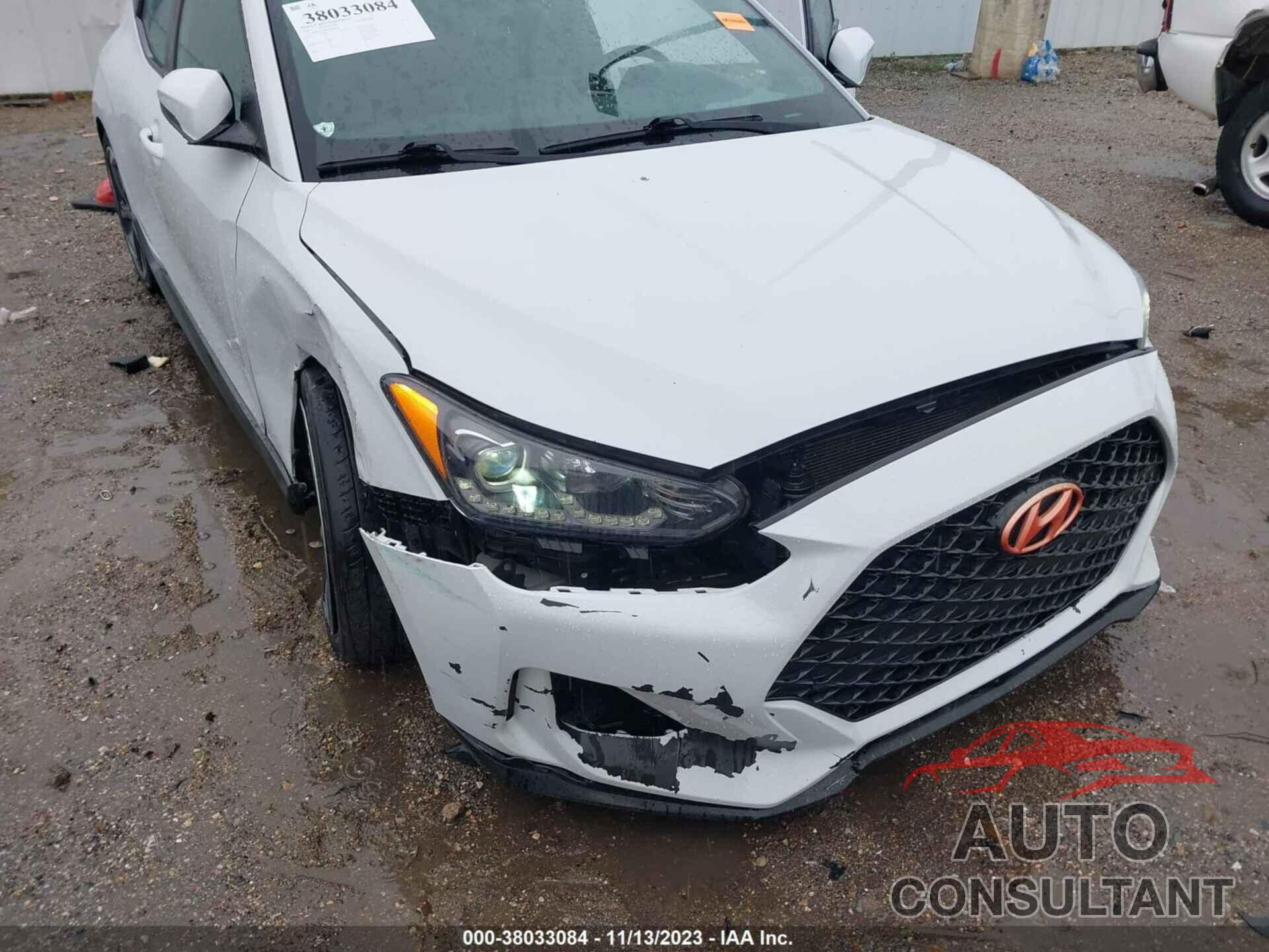 HYUNDAI VELOSTER 2019 - KMHTH6AB0KU005425