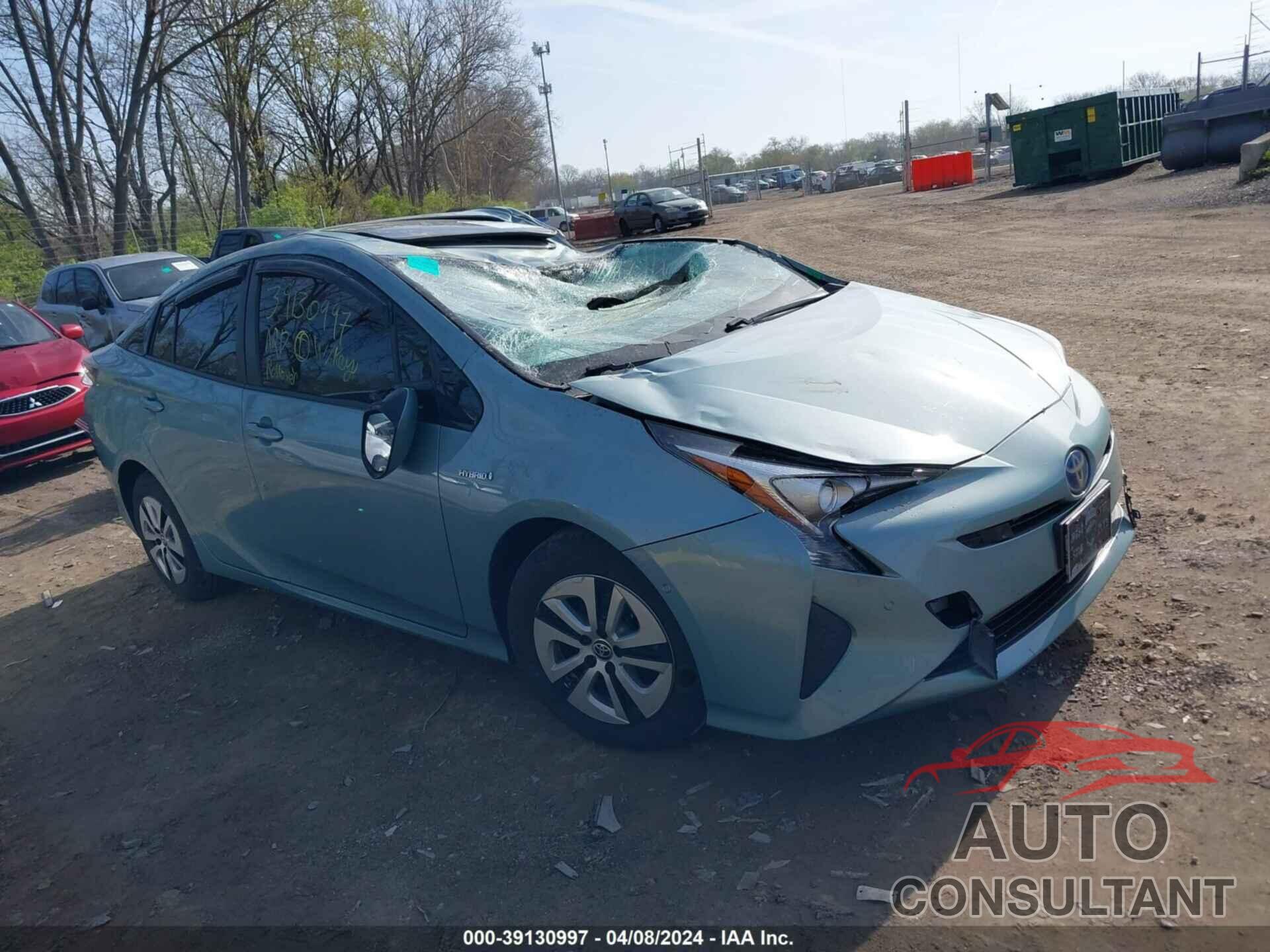 TOYOTA PRIUS 2016 - JTDKARFUXG3002920