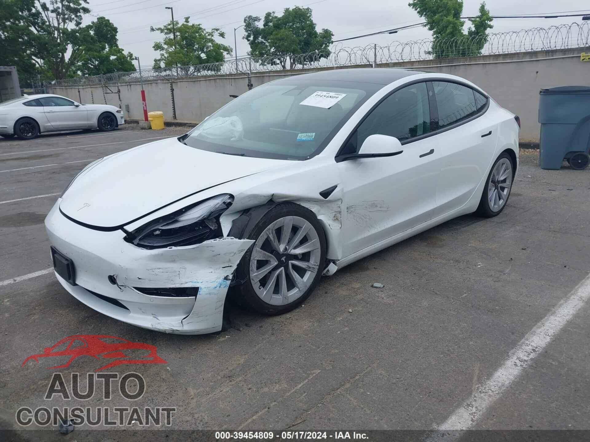 TESLA MODEL 3 2022 - 5YJ3E1EA3NF143006