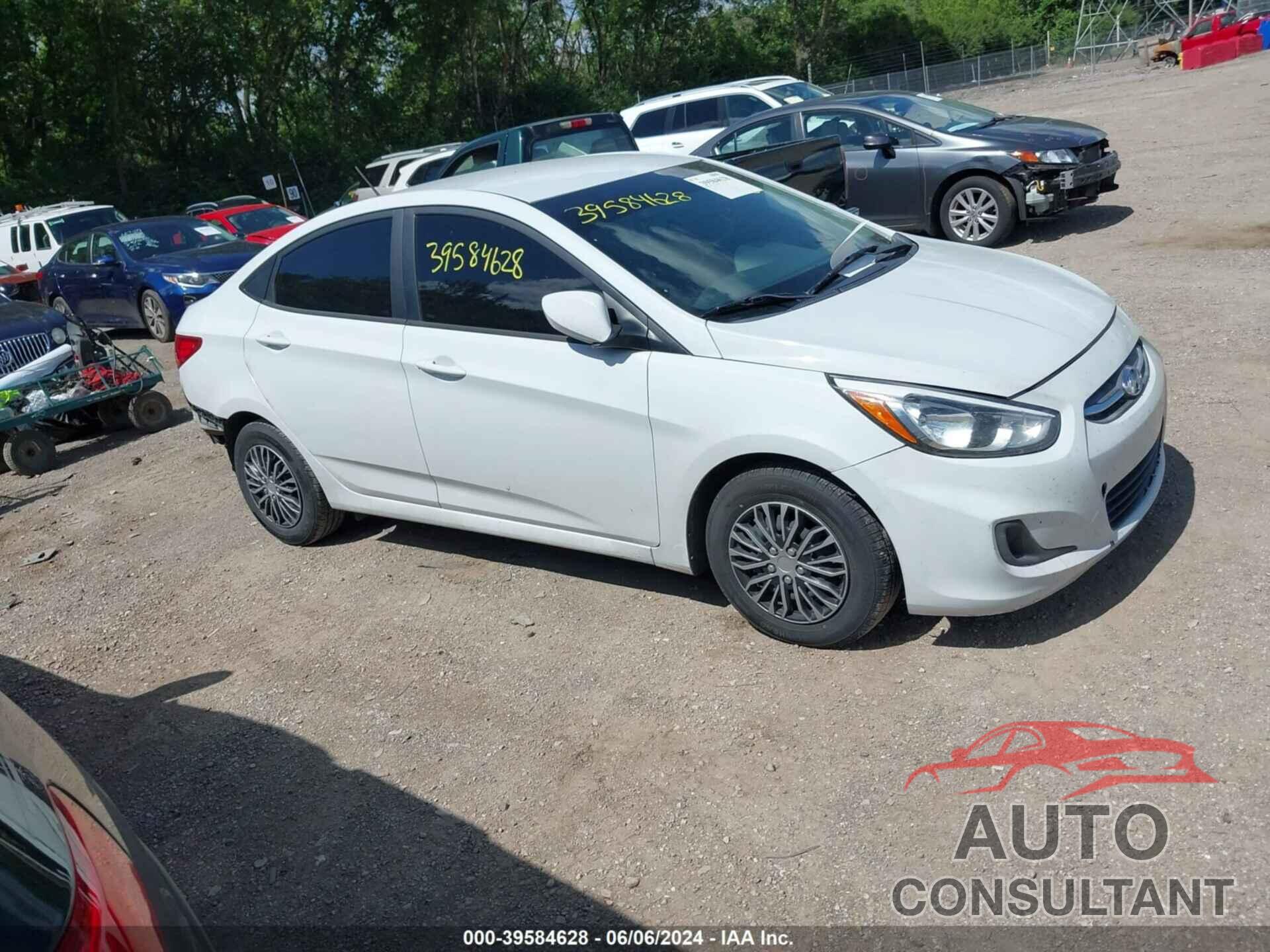 HYUNDAI ACCENT 2017 - KMHCT4AE1HU368404