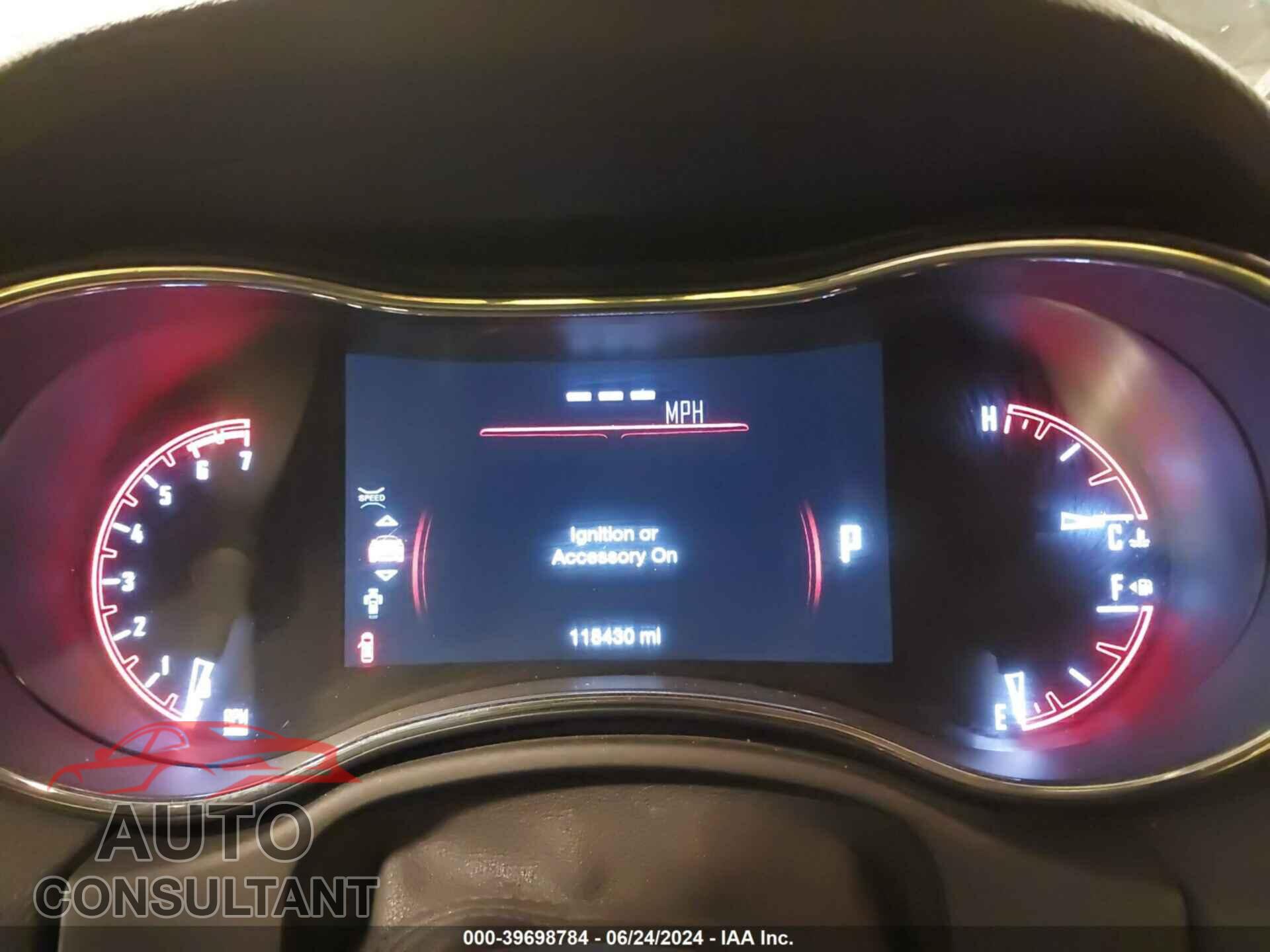 DODGE DURANGO 2017 - 1C4SDJET6HC789268