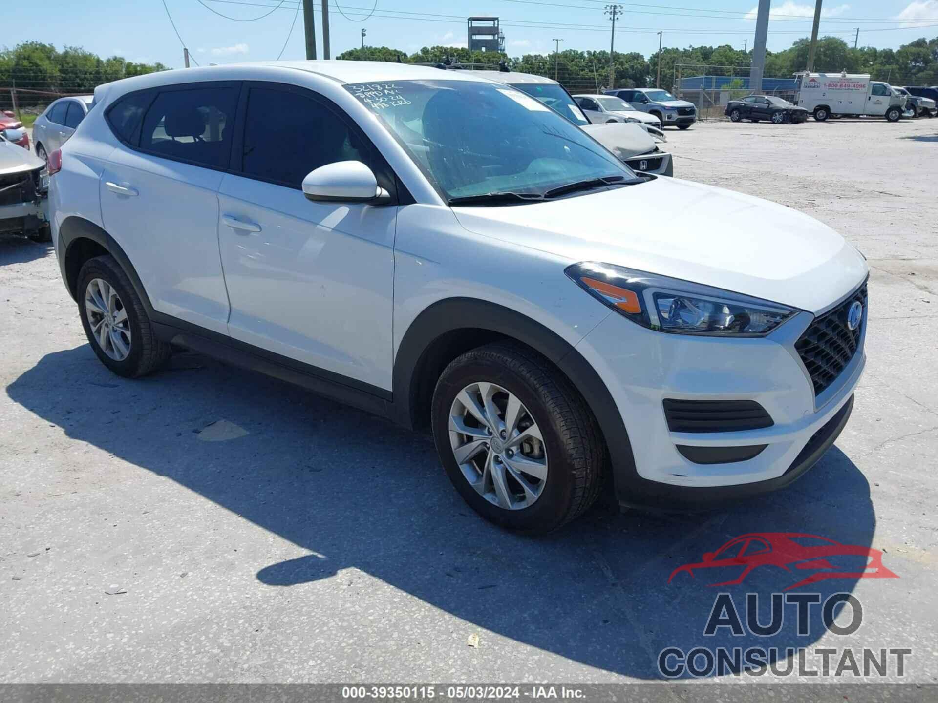 HYUNDAI TUCSON 2021 - KM8J23A49MU363277