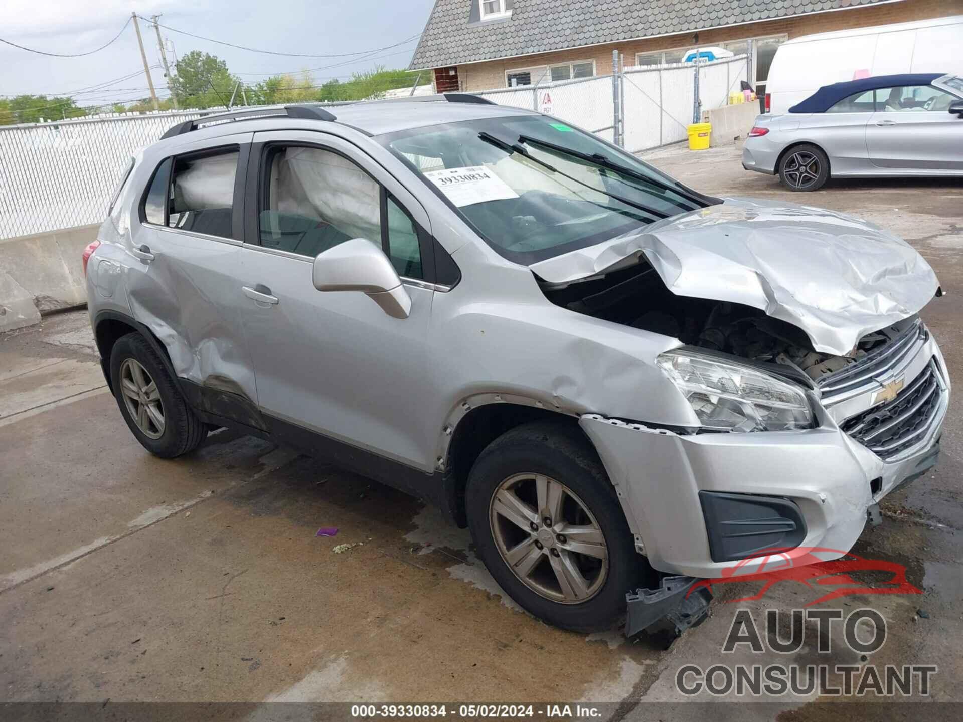 CHEVROLET TRAX 2016 - 3GNCJLSB1GL278372