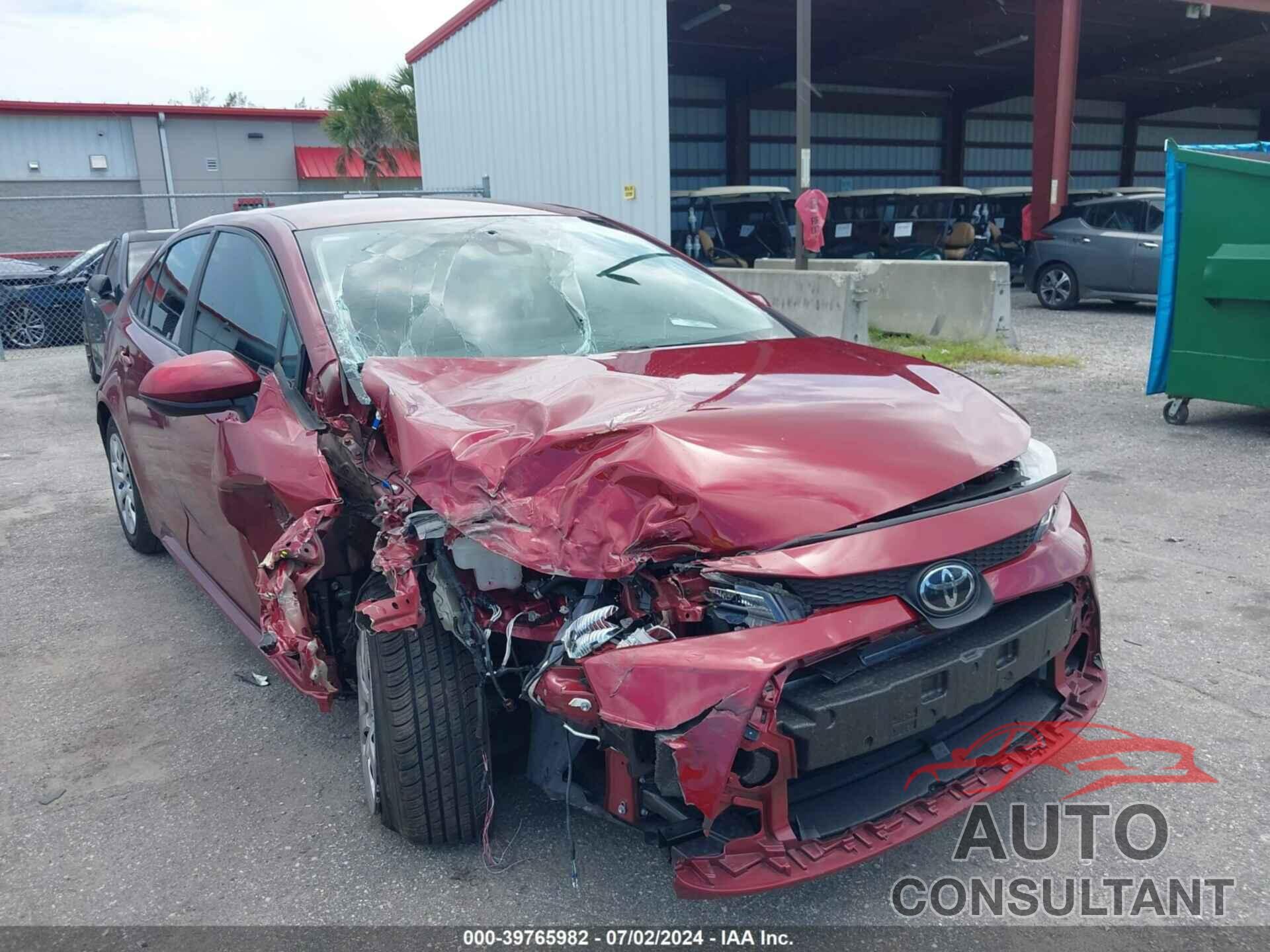 TOYOTA COROLLA 2022 - 5YFEPMAE6NP367100