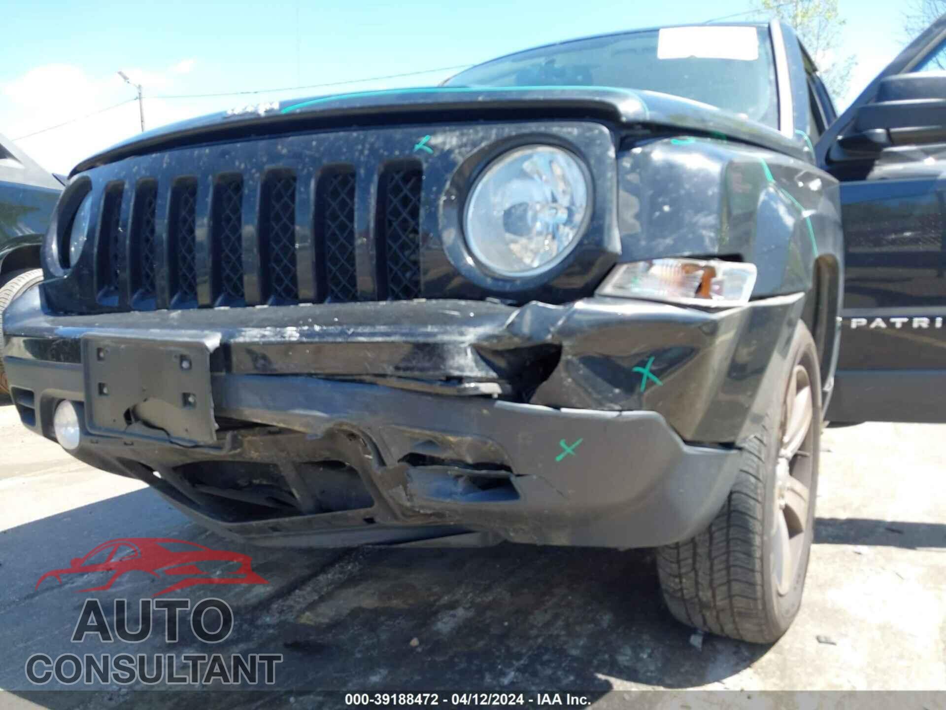 JEEP PATRIOT 2017 - 1C4NJPFA6HD200638