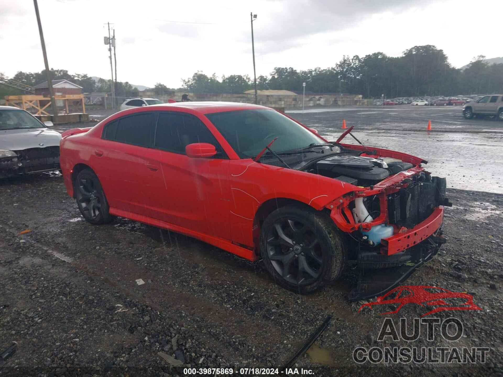 DODGE CHARGER 2019 - 2C3CDXHG5KH608658