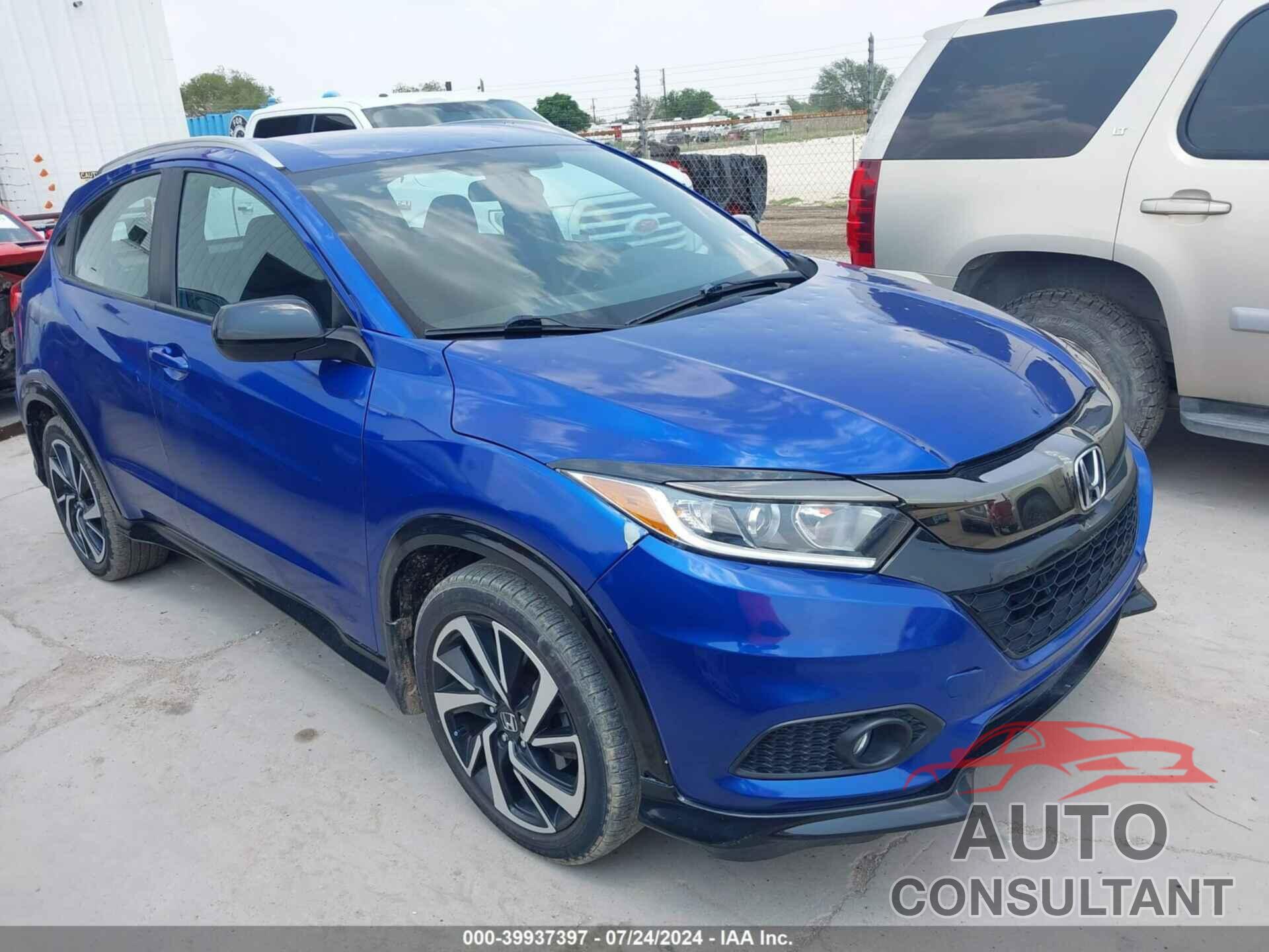 HONDA HR-V 2019 - 3CZRU5H17KM723215