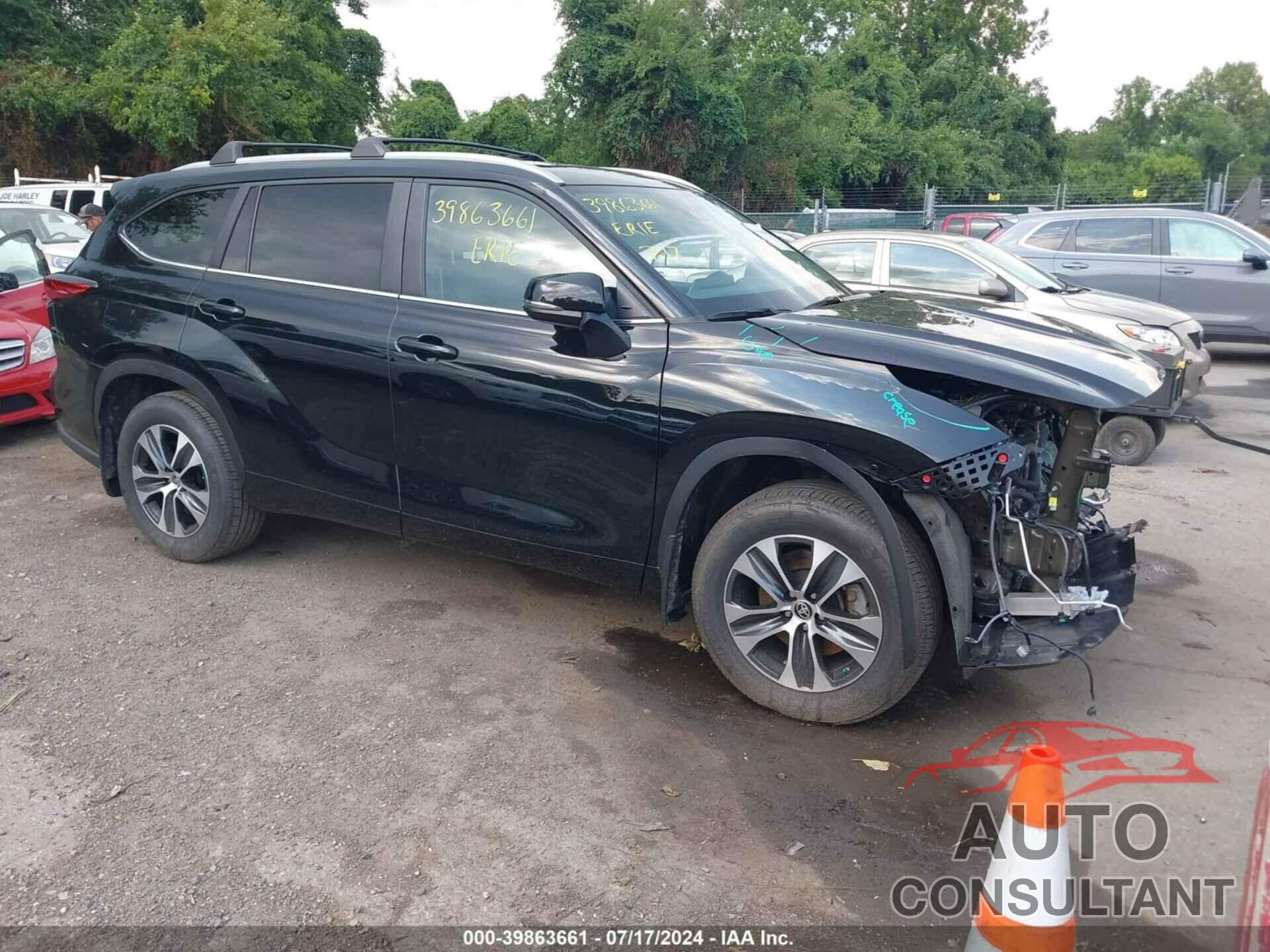 TOYOTA HIGHLANDER 2023 - 5TDKDRBH5PS040392