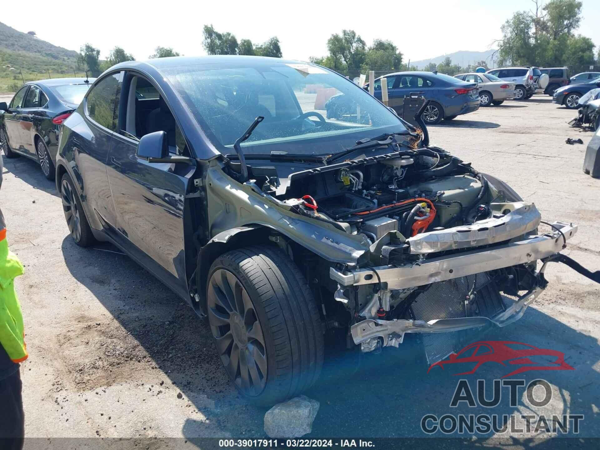 TESLA MODEL Y 2022 - 7SAYGDEF4NF315155