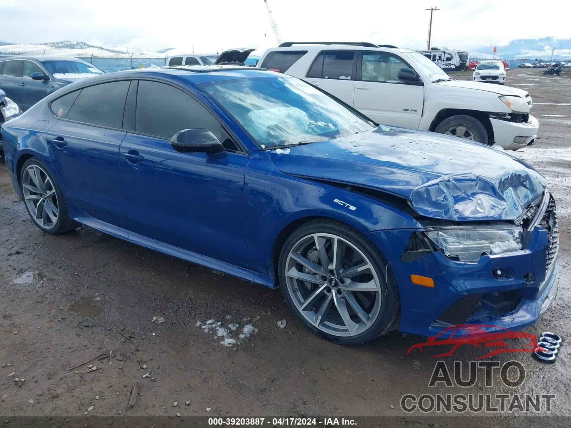 AUDI RS 7 2017 - WUAWRAFC9HN903871