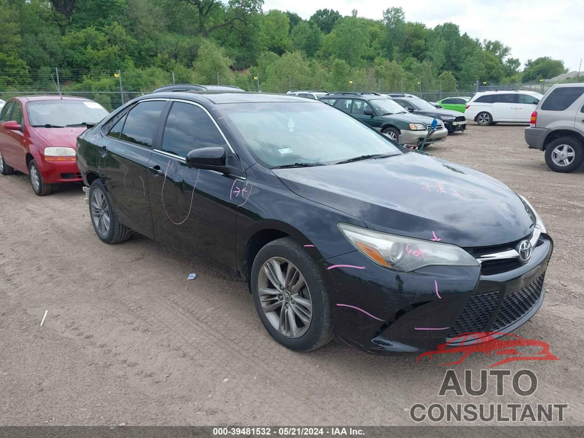 TOYOTA CAMRY 2016 - 4T1BF1FK6GU515556