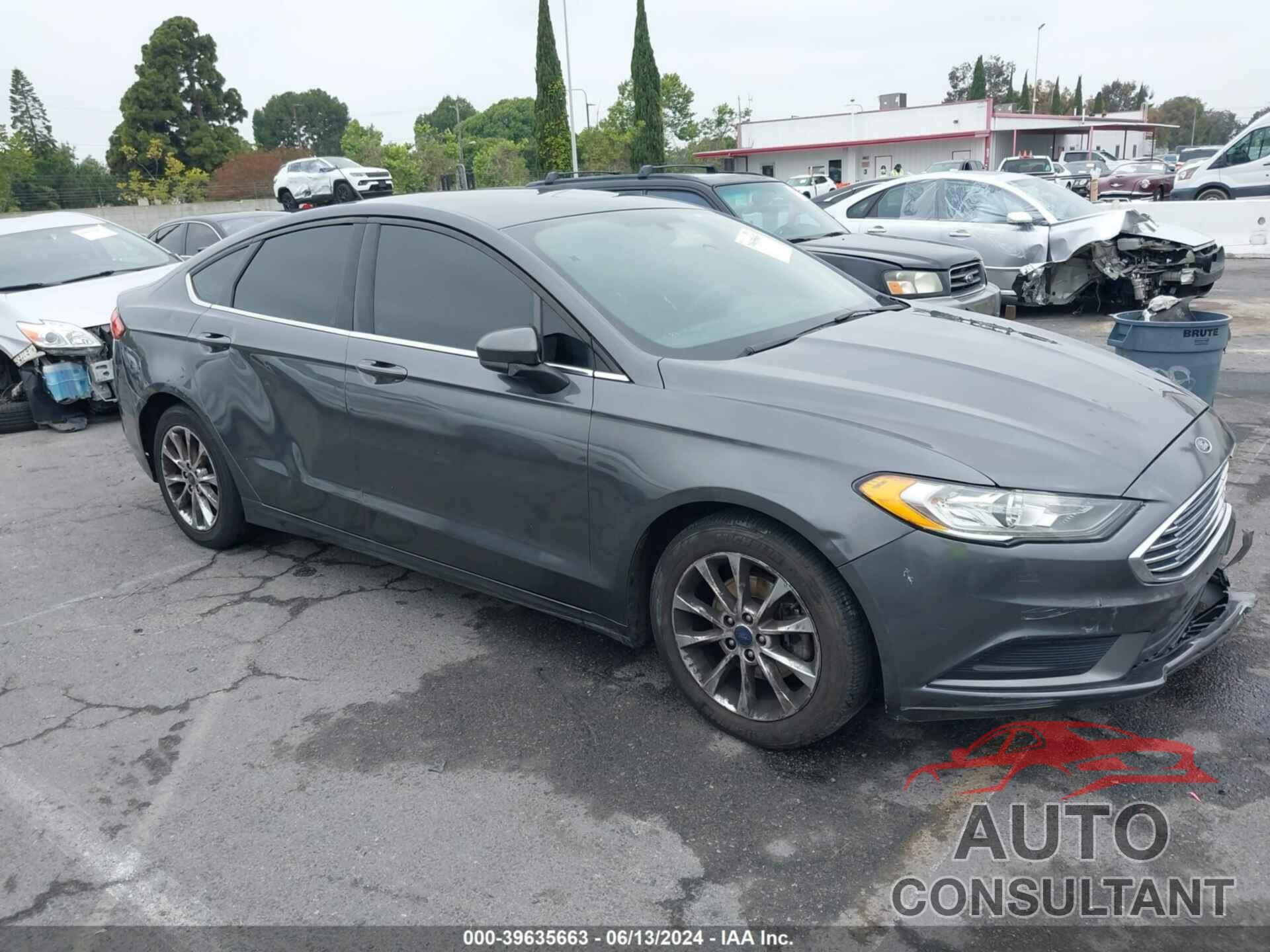 FORD FUSION 2017 - 3FA6P0H75HR408034