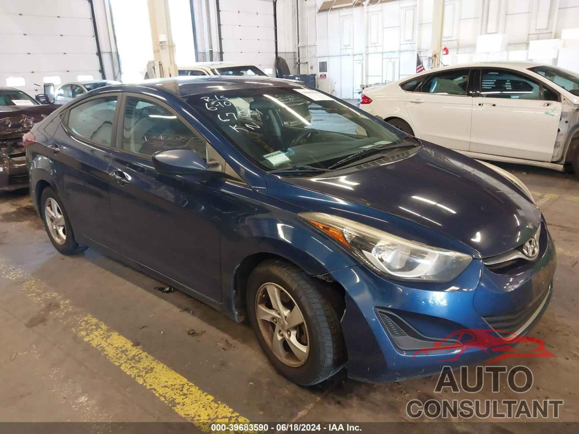 HYUNDAI ELANTRA 2015 - 5NPDH4AE3FH647340