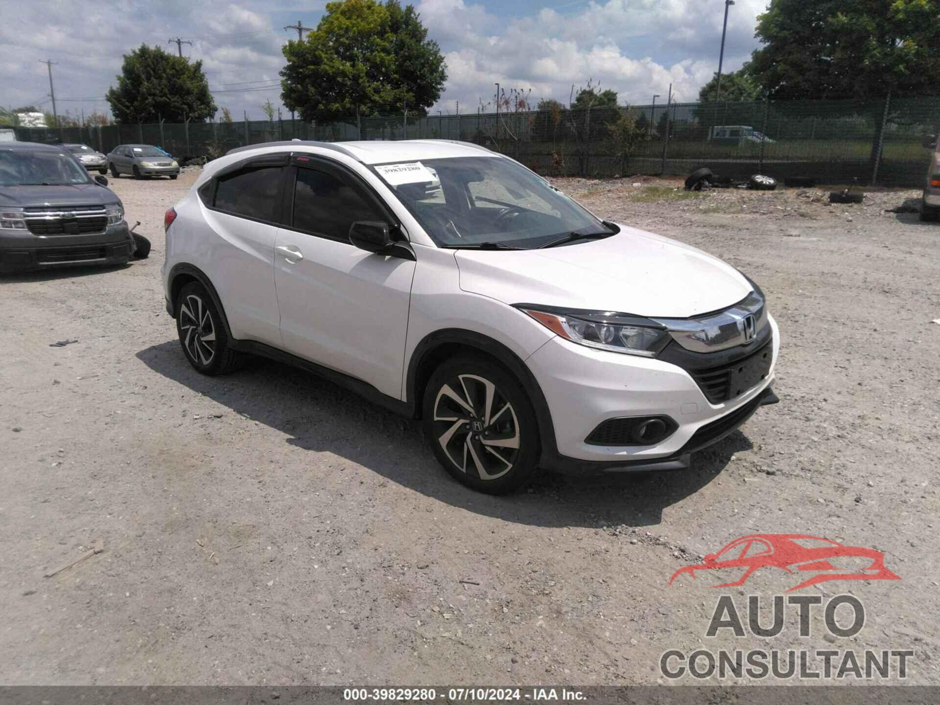 HONDA HR-V 2020 - 3CZRU6H14LM713927