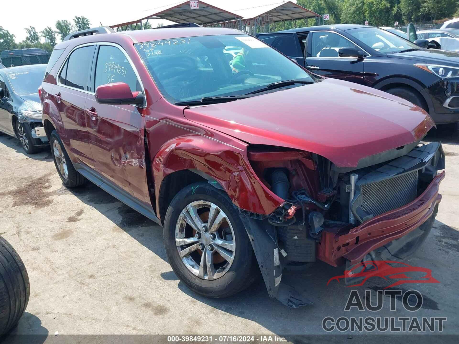 CHEVROLET EQUINOX 2016 - 2GNALCEK7G6165477