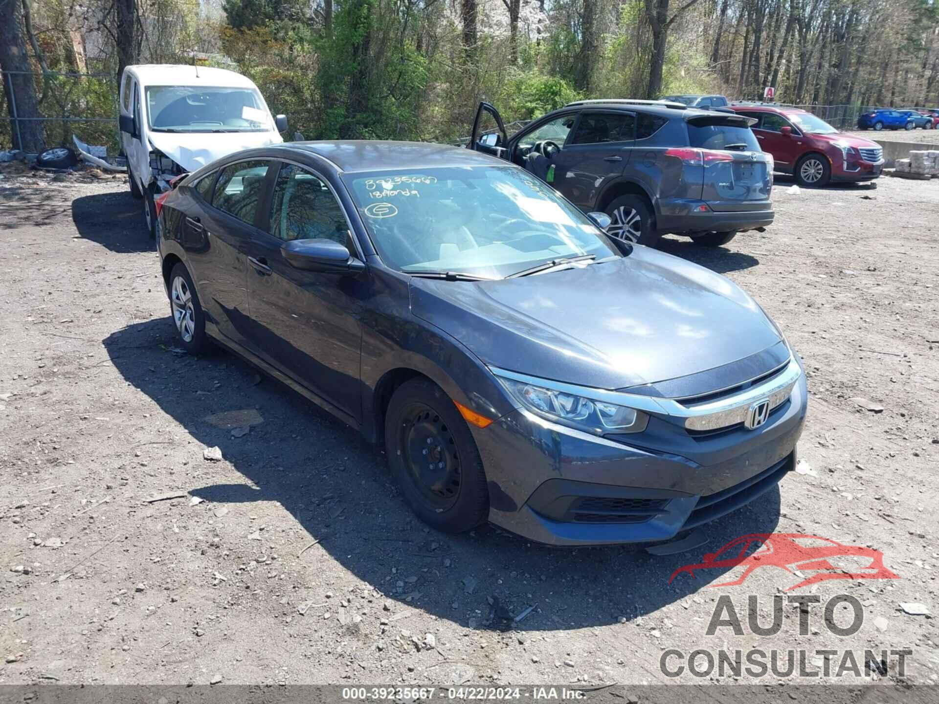 HONDA CIVIC 2018 - 2HGFC2F50JH534839