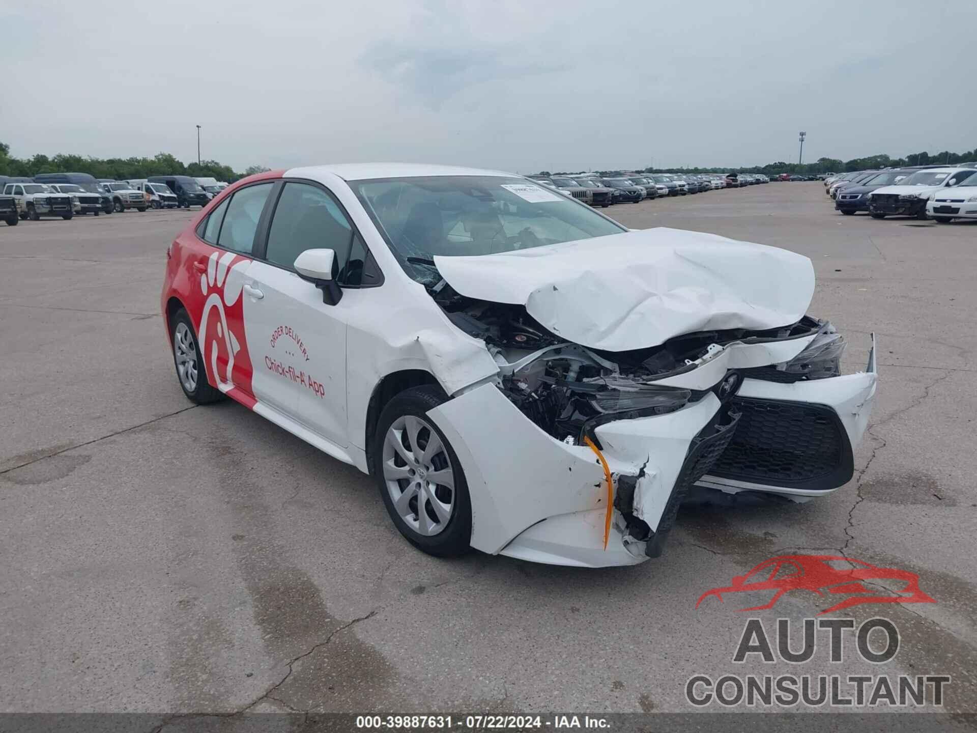 TOYOTA COROLLA 2022 - 5YFEPMAE1NP364394
