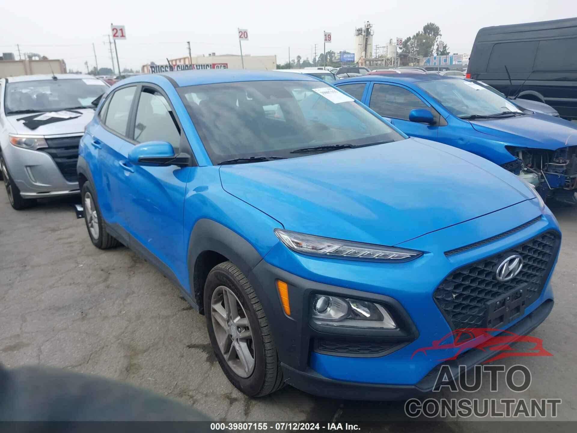 HYUNDAI KONA 2020 - KM8K12AA7LU530757