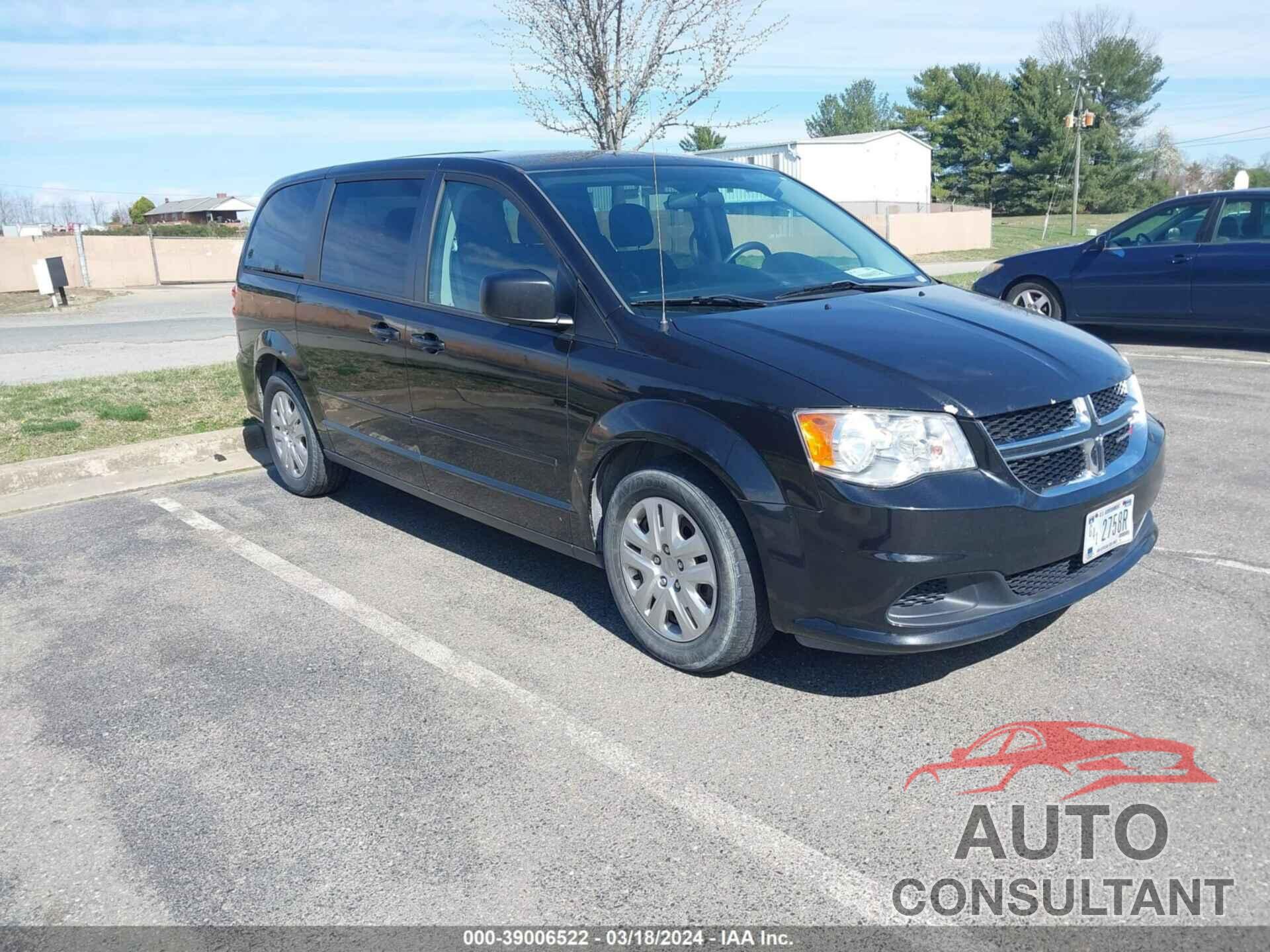 DODGE GRAND CARAVAN 2016 - 2C4RDGBG9GR100323