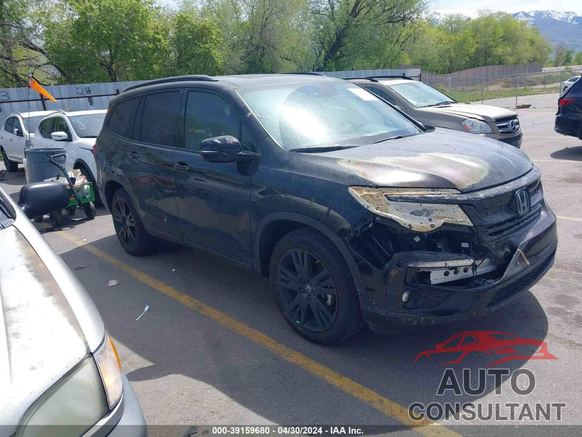 HONDA PILOT 2022 - 5FNYF6H70NB029271