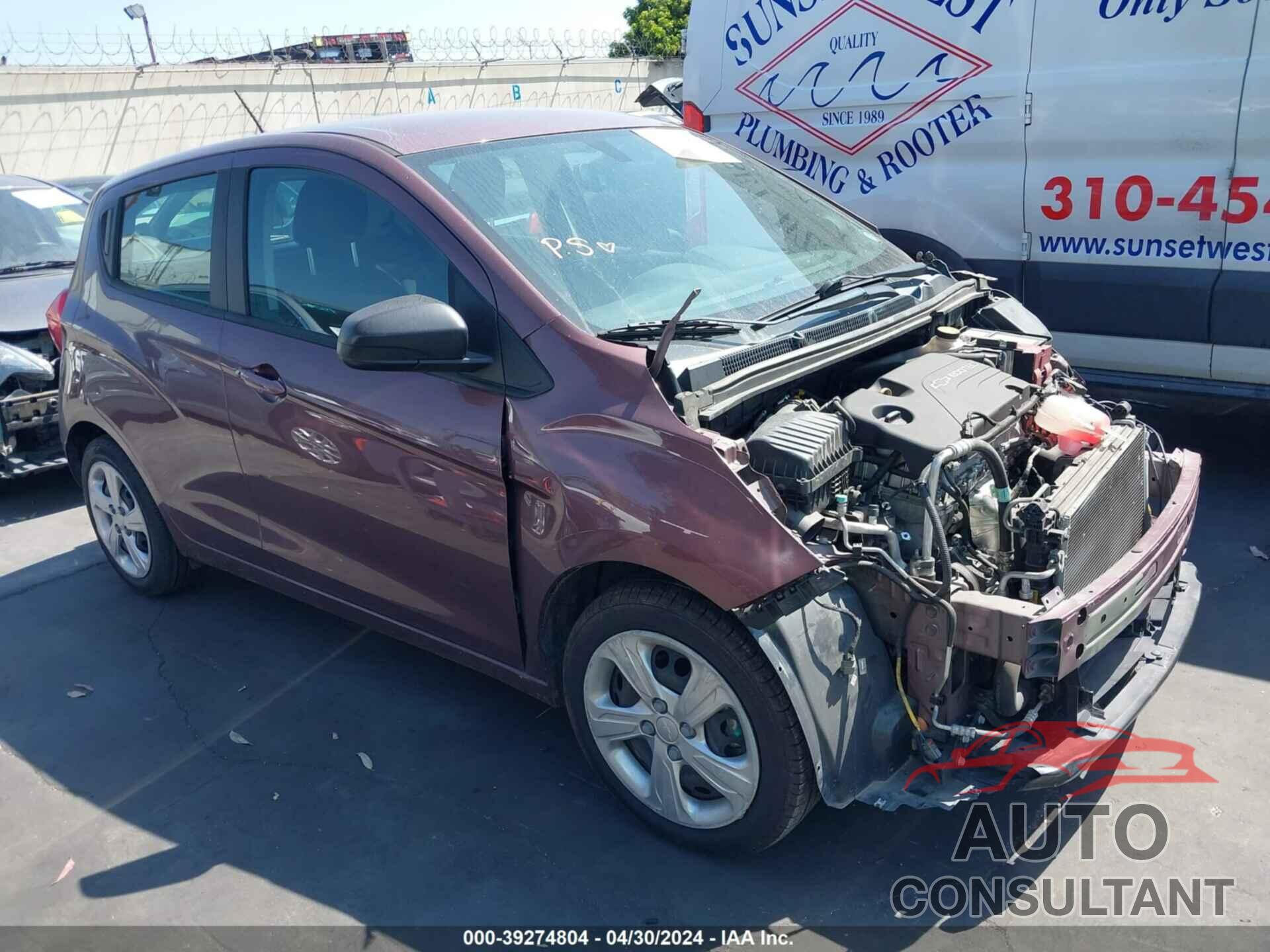 CHEVROLET SPARK 2020 - KL8CB6SA9LC427544