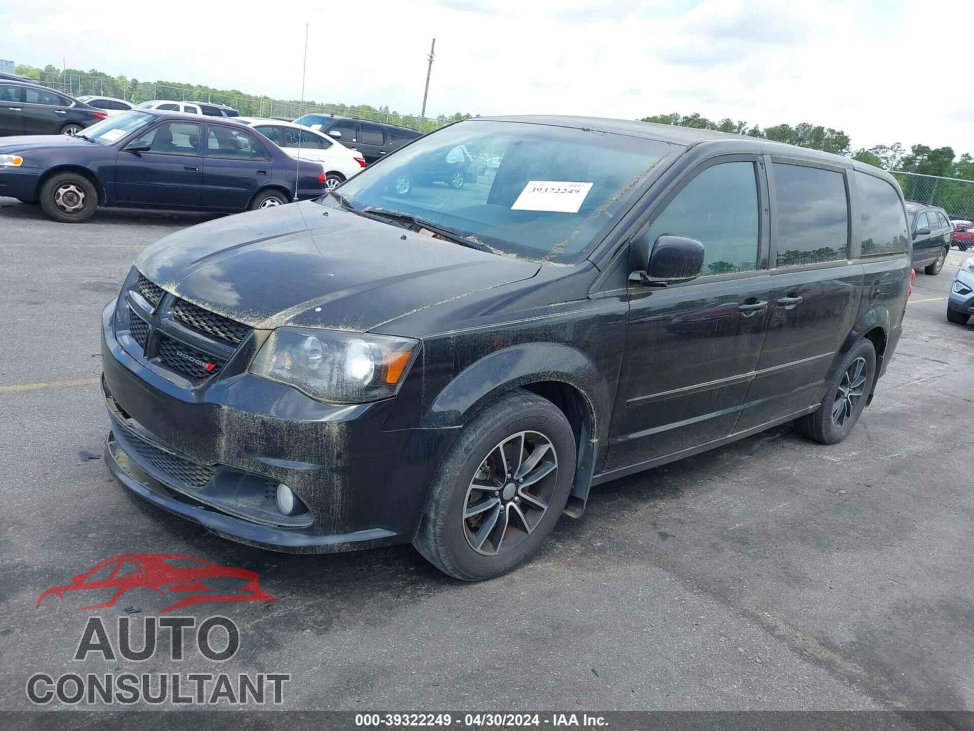 DODGE GRAND CARAVAN 2016 - 2C4RDGCGXGR125987
