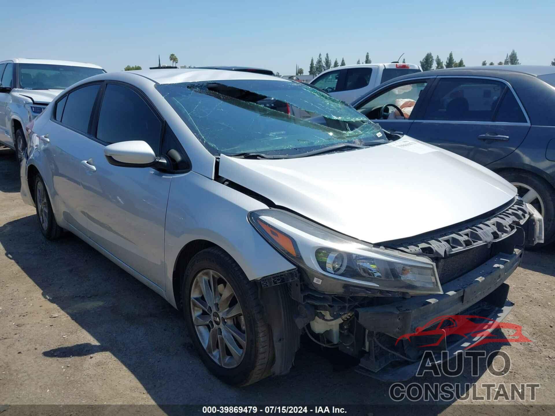 KIA FORTE 2017 - 3KPFL4A72HE117974