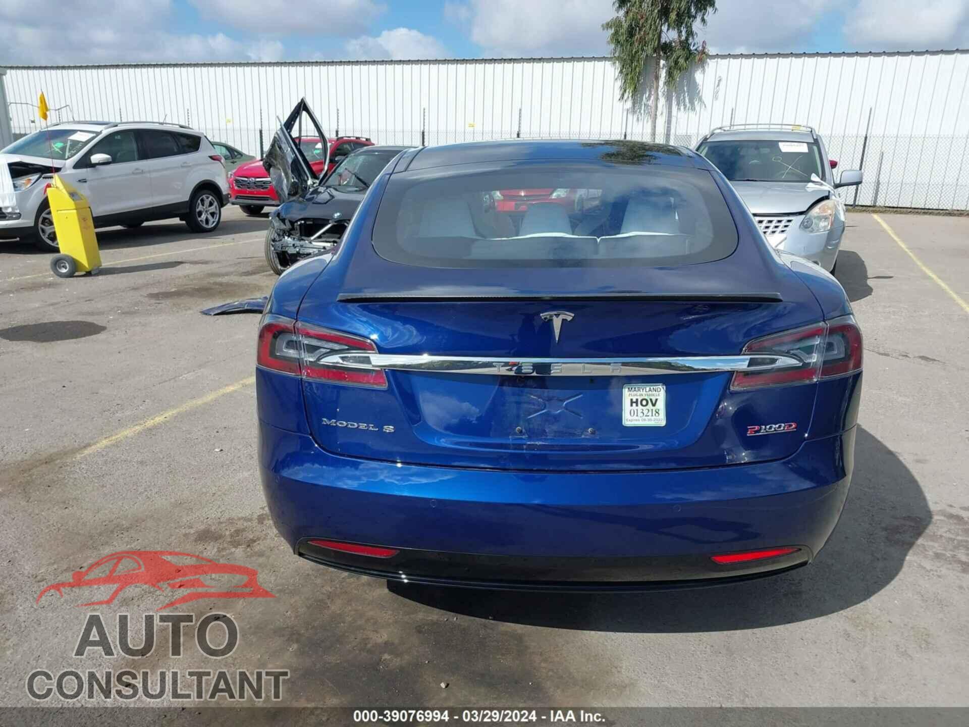 TESLA MODEL S 2017 - 5YJSA1E49HF190790