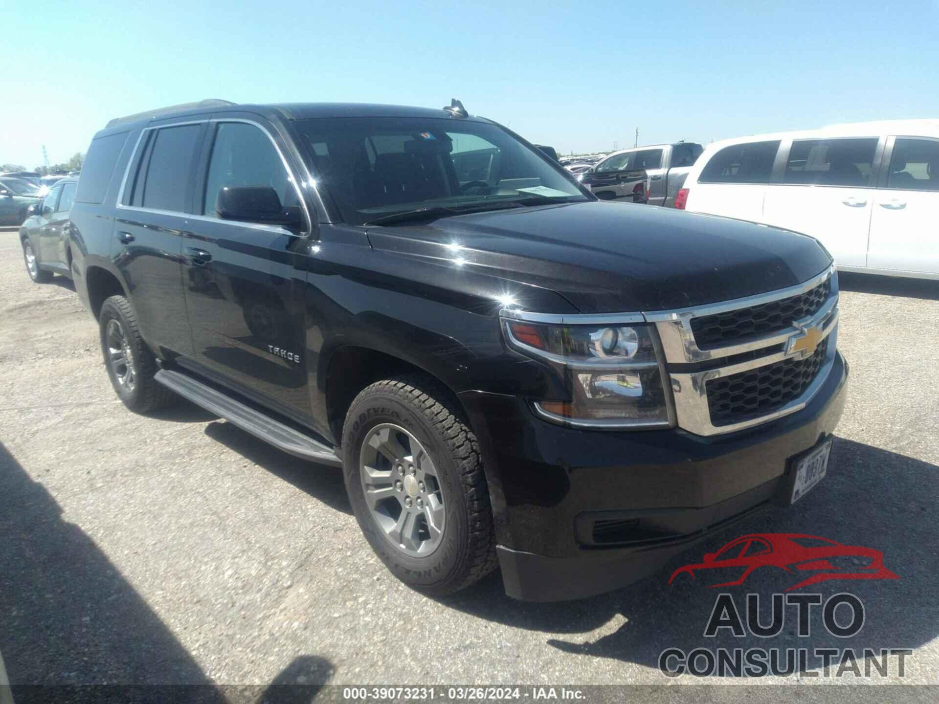 CHEVROLET TAHOE 2019 - 1GNSCAKC3KR293461