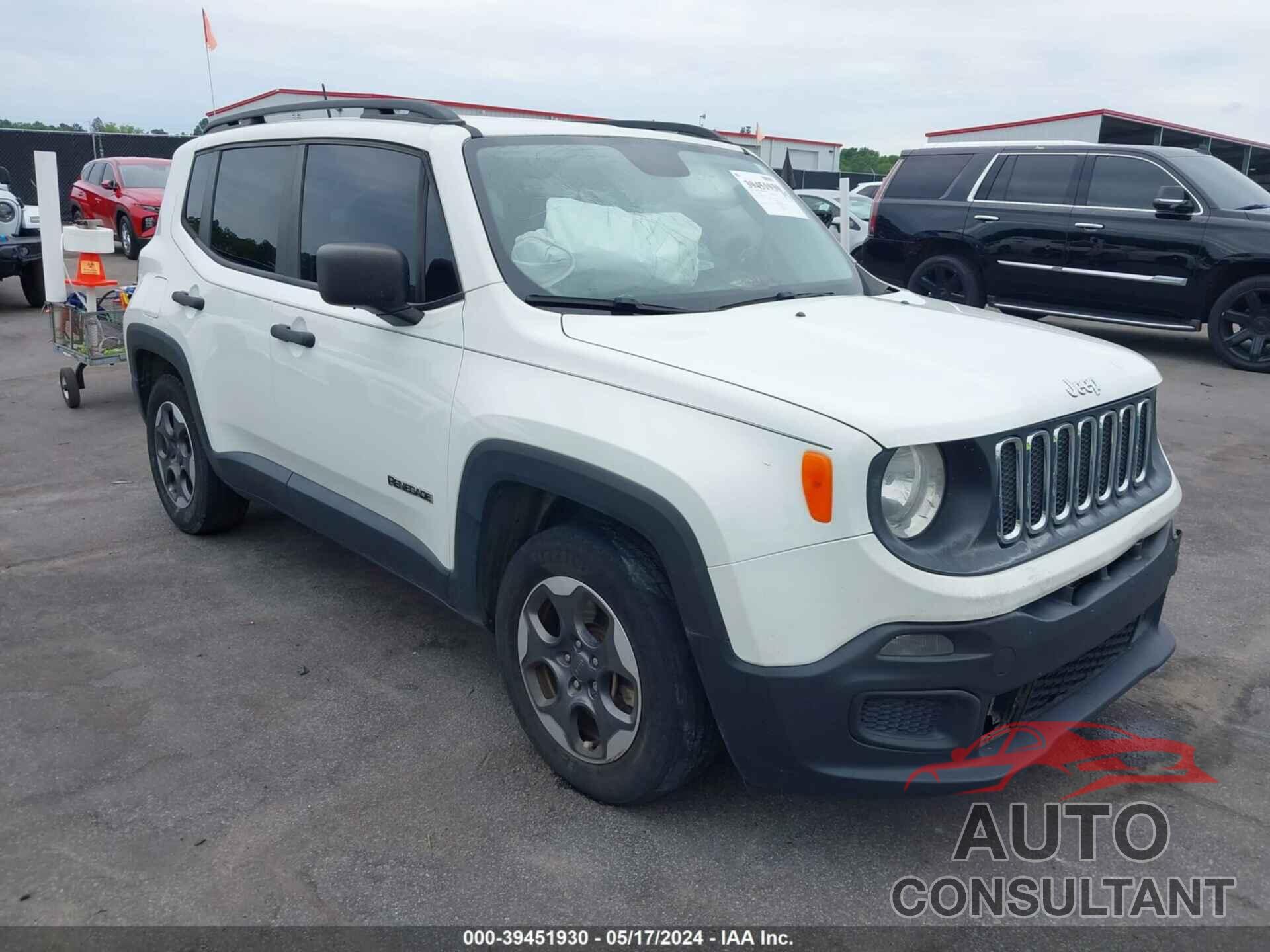 JEEP RENEGADE 2017 - ZACCJAAB1HPF38678