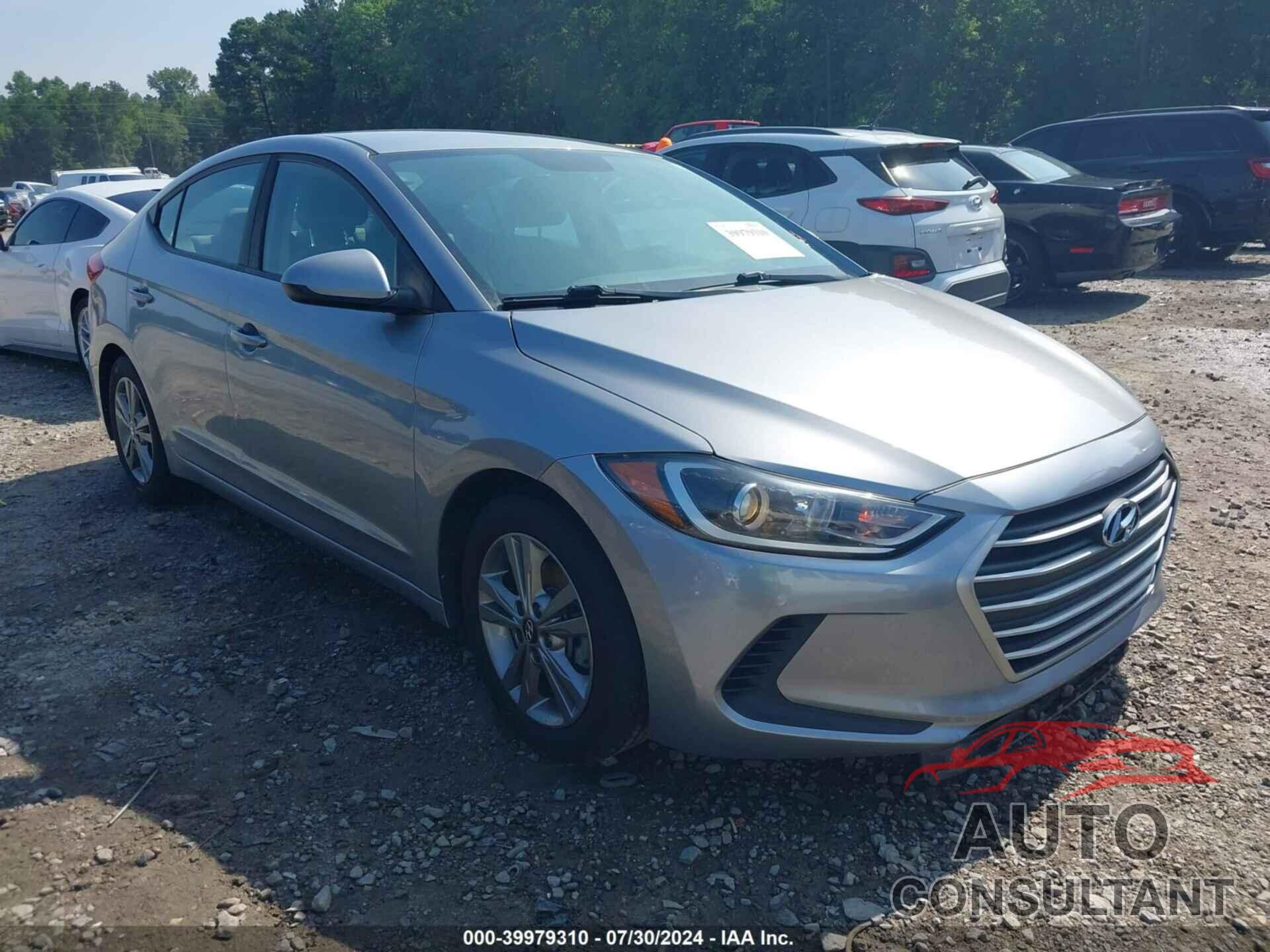 HYUNDAI ELANTRA 2017 - 5NPD84LF6HH189916