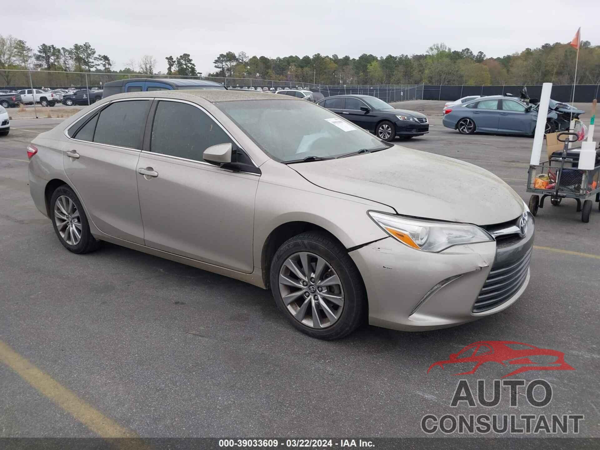 TOYOTA CAMRY 2016 - 4T4BF1FK7GR554162