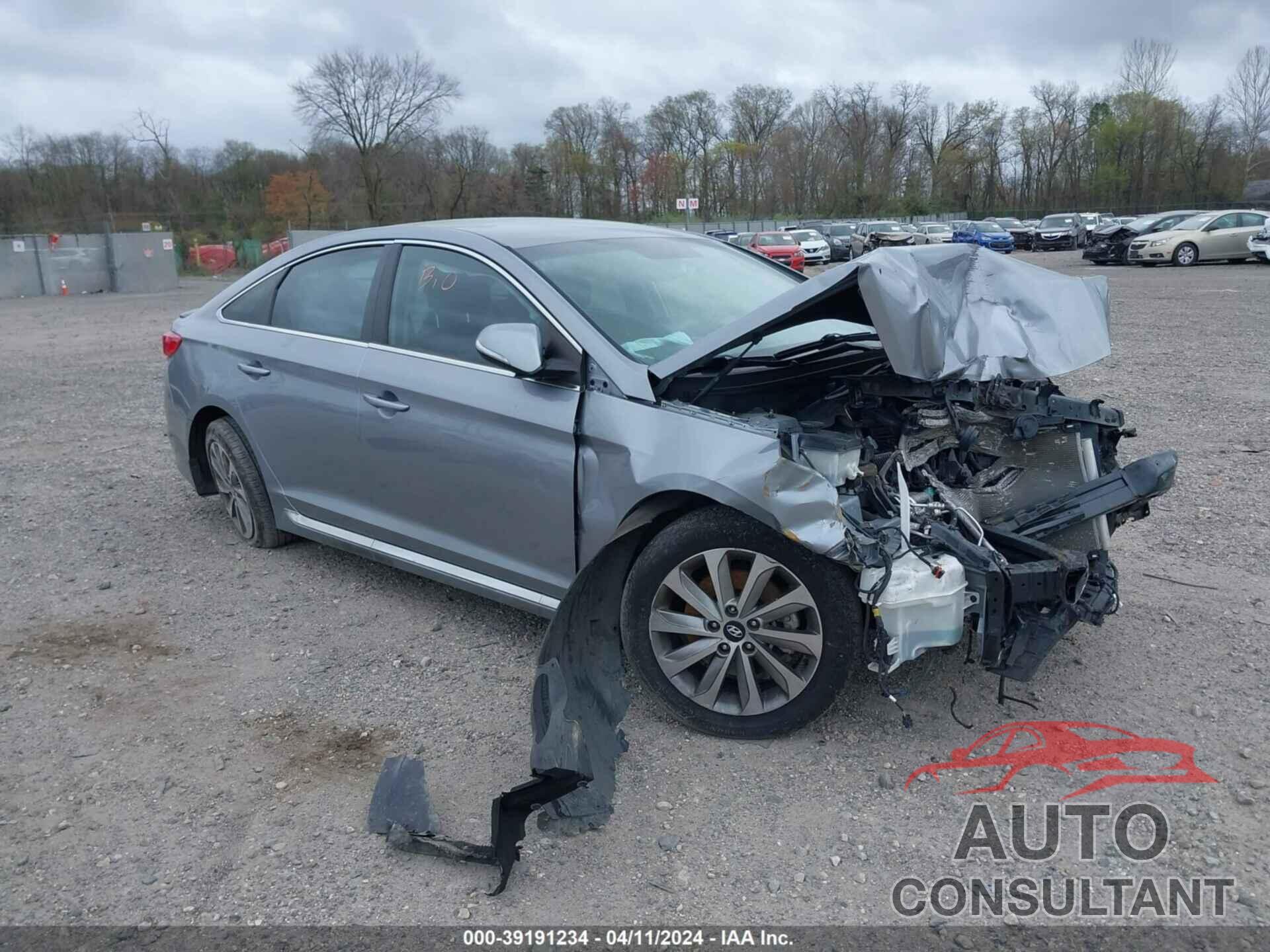HYUNDAI SONATA 2017 - 5NPE34AF9HH444466