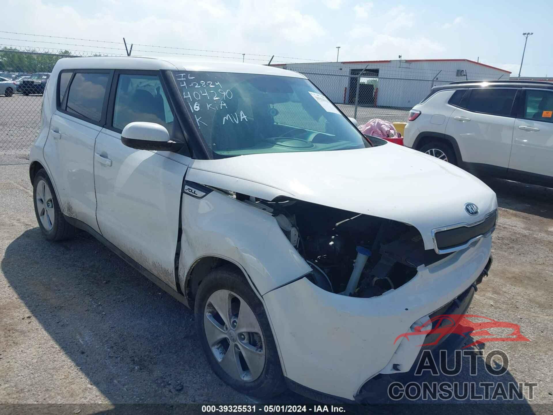 KIA SOUL 2016 - KNDJN2A20G7404290