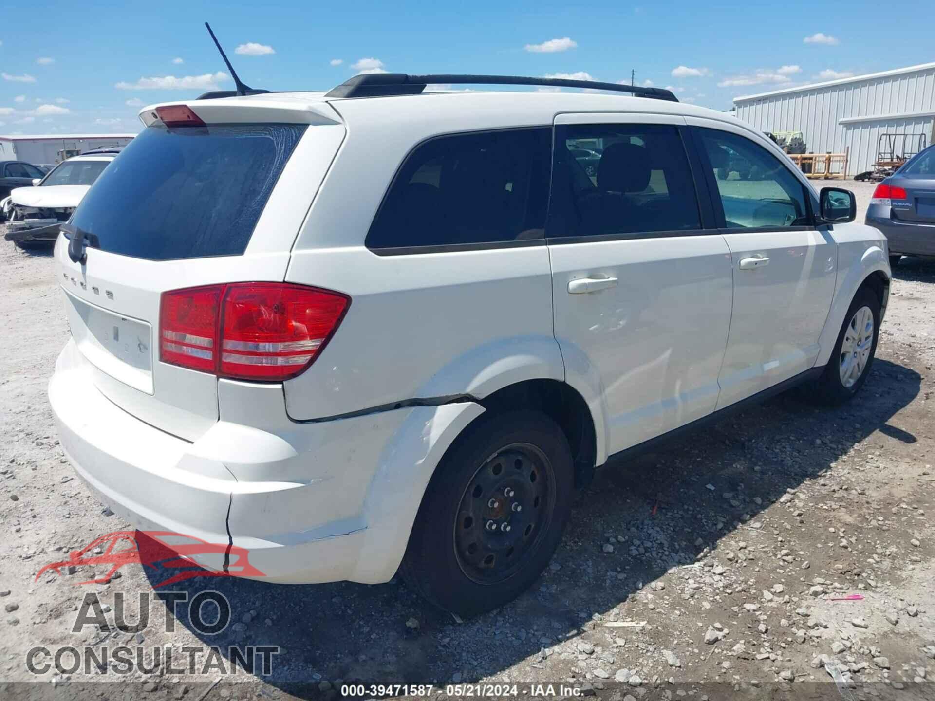 DODGE JOURNEY 2017 - 3C4PDCAB2HT706454