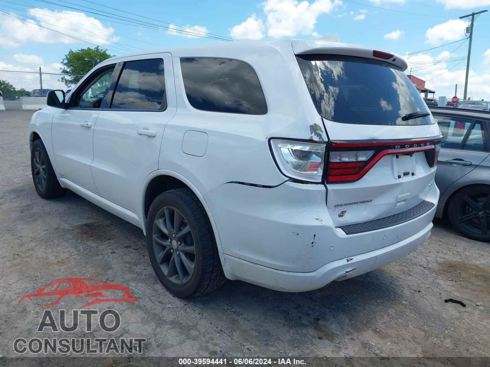 DODGE DURANGO 2018 - 1C4RDJDG0JC194554