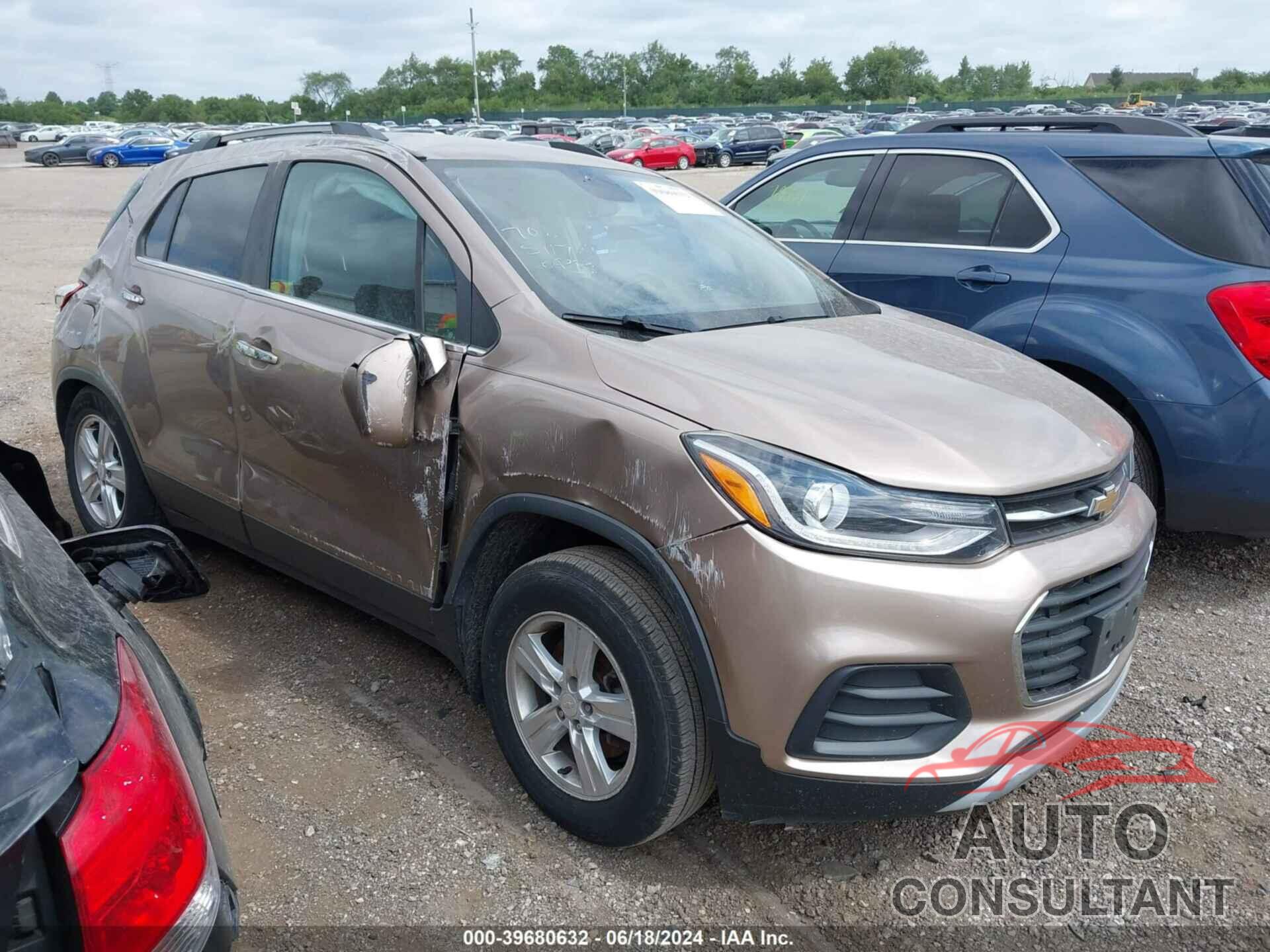 CHEVROLET TRAX 2018 - 3GNCJLSB1JL400414