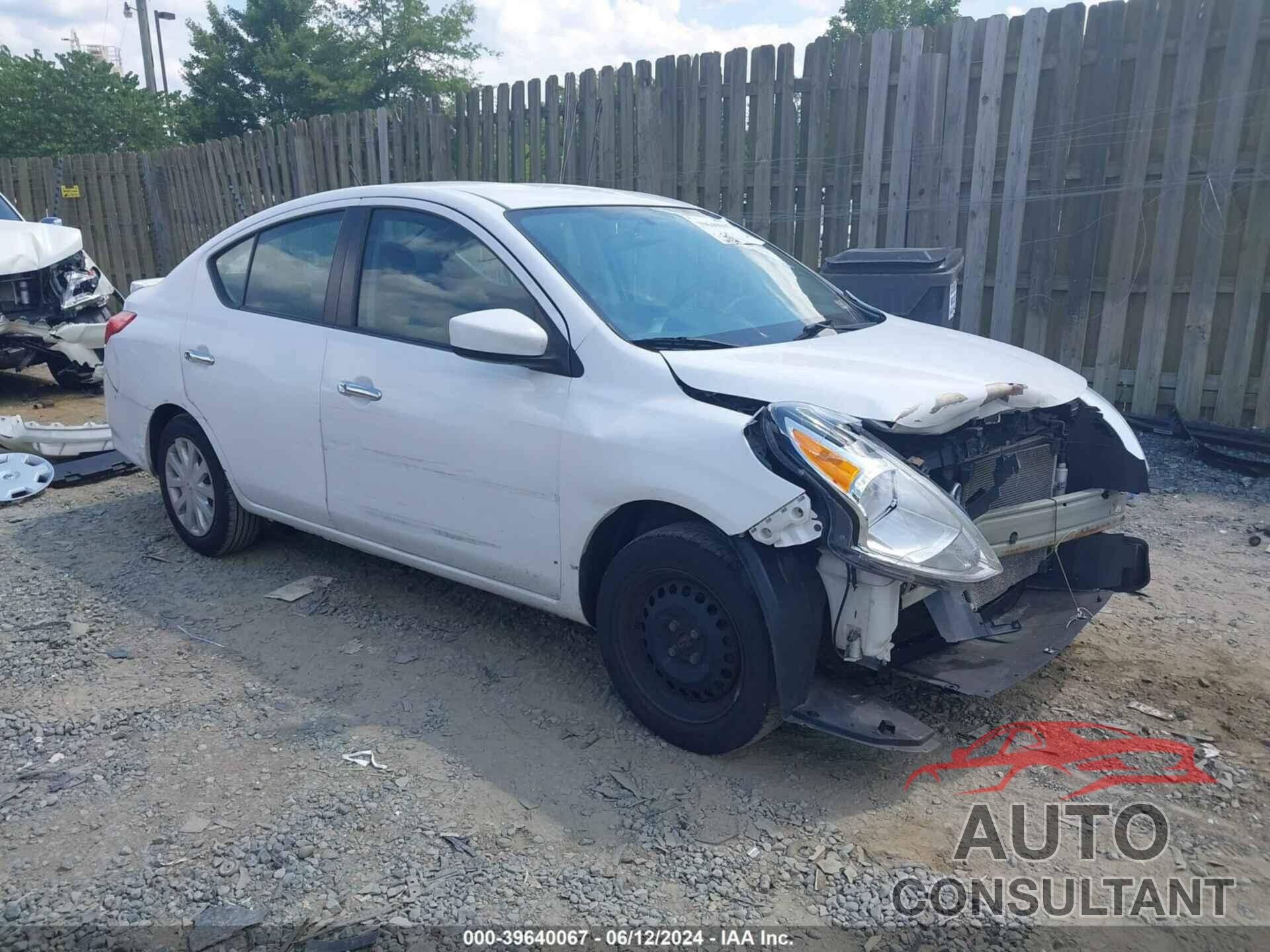 NISSAN VERSA 2019 - 3N1CN7AP4KL864125