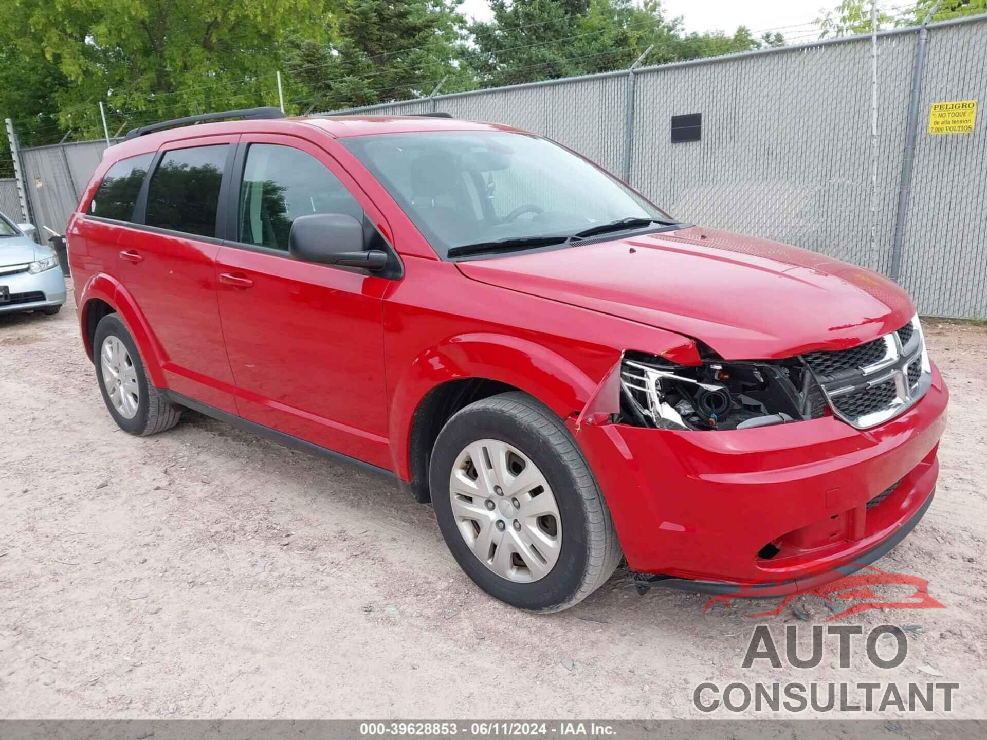 DODGE JOURNEY 2019 - 3C4PDCAB0KT858269