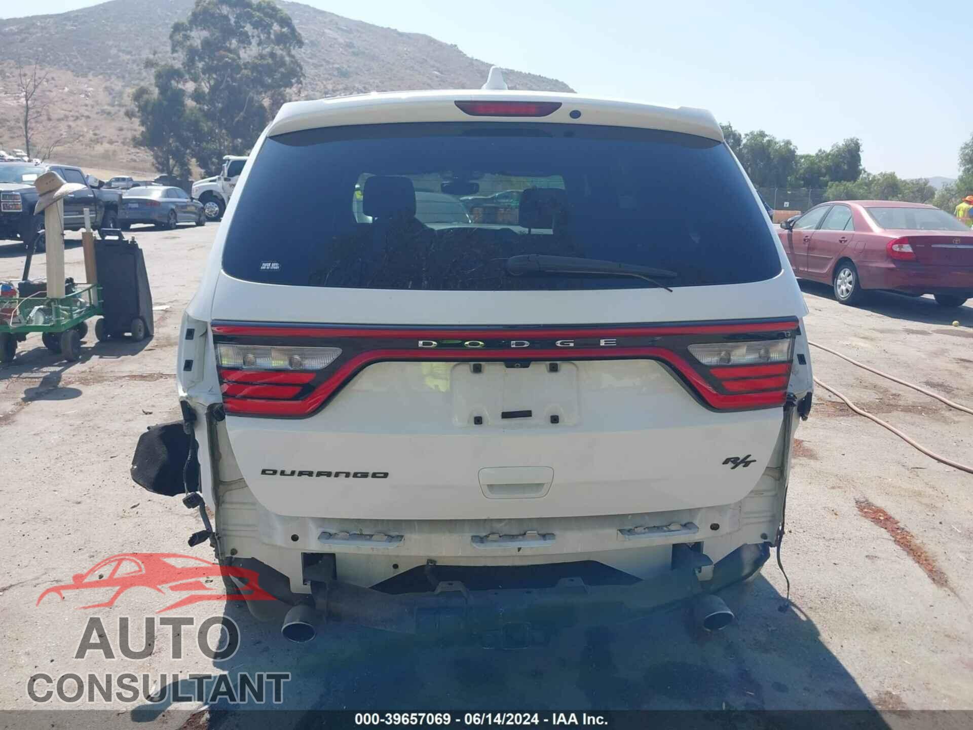 DODGE DURANGO 2017 - 1C4SDHCTXHC921265