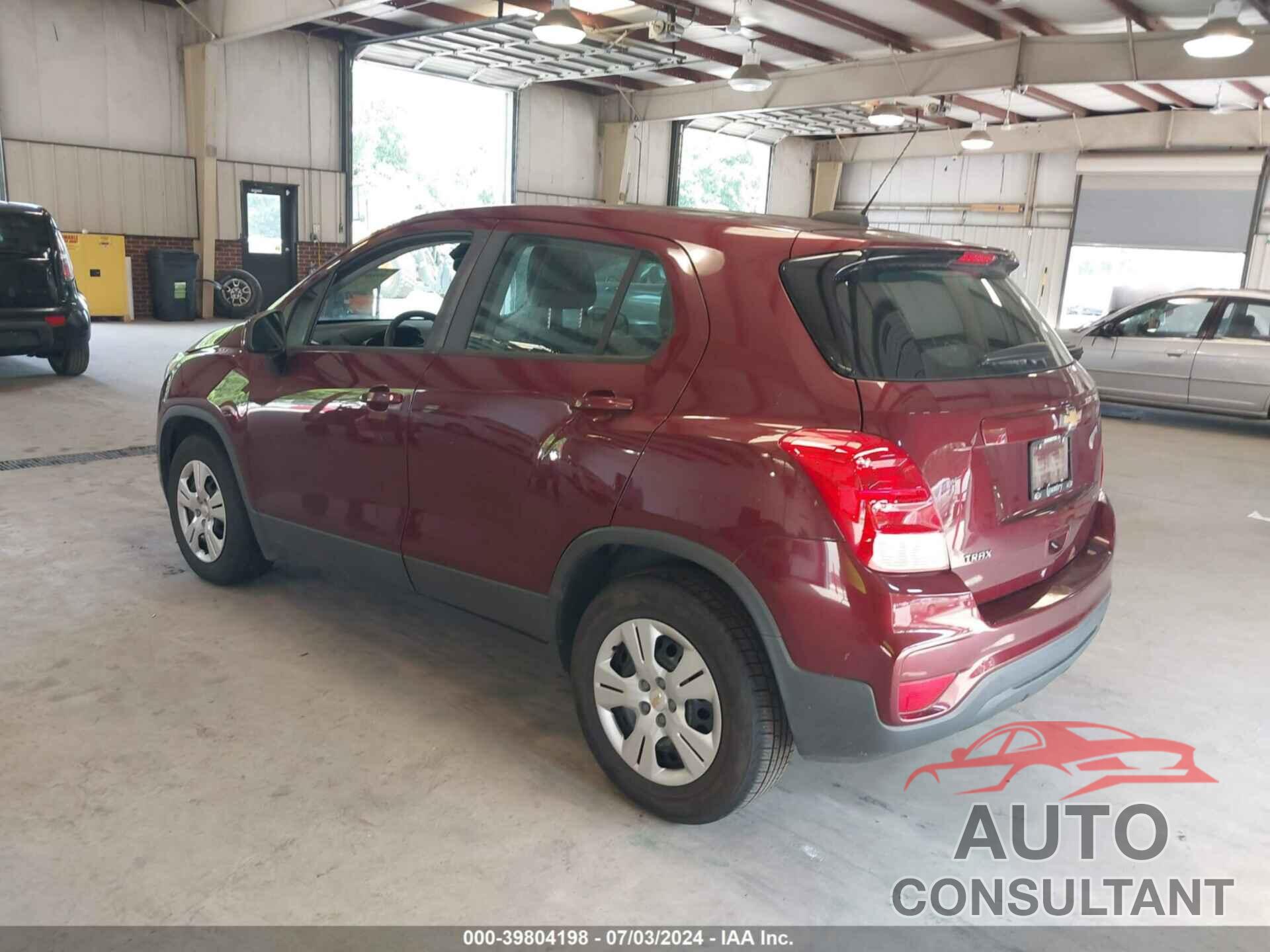 CHEVROLET TRAX 2017 - 3GNCJKSB6HL265208