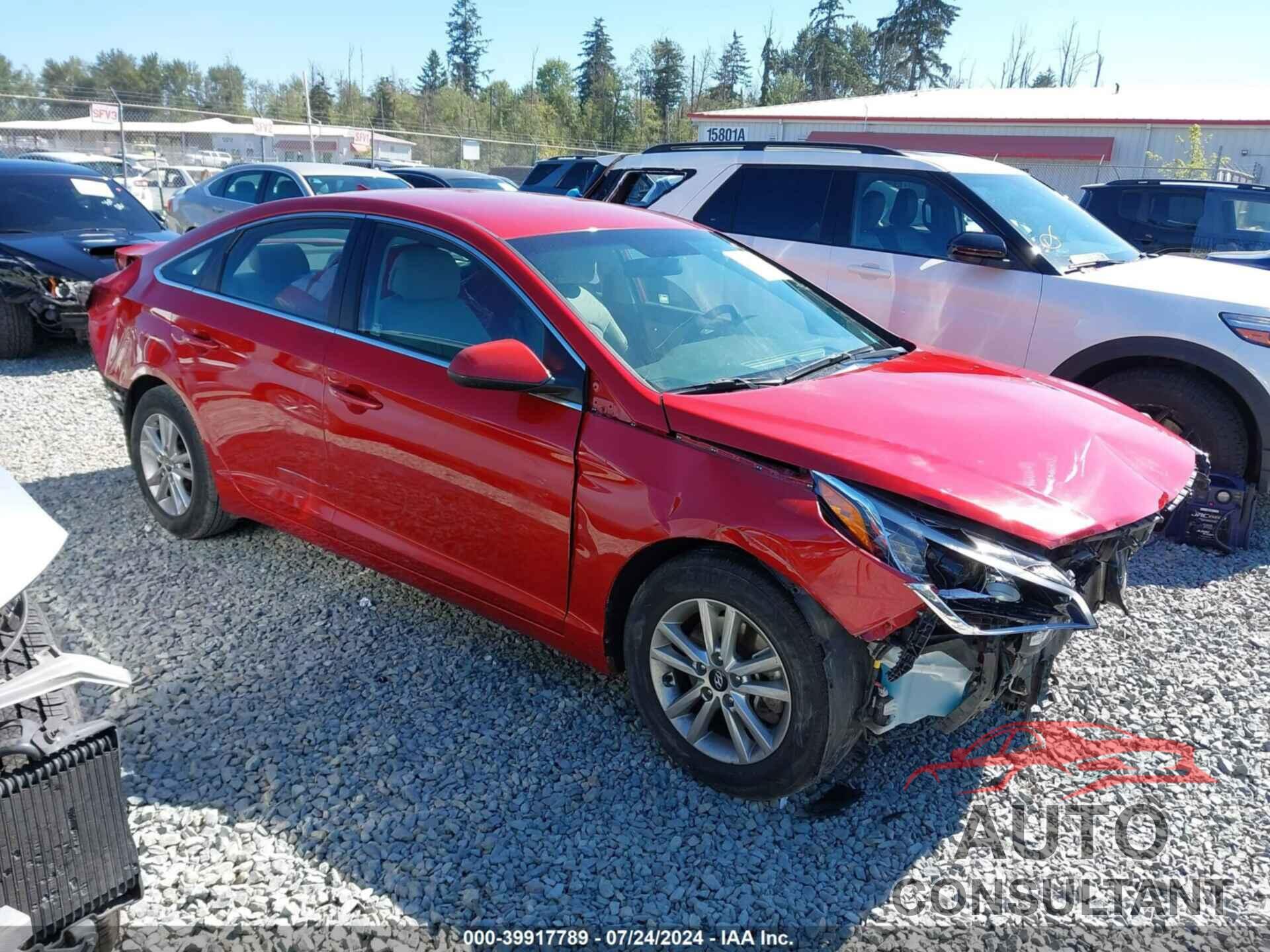 HYUNDAI SONATA 2017 - 5NPE24AF5HH575221