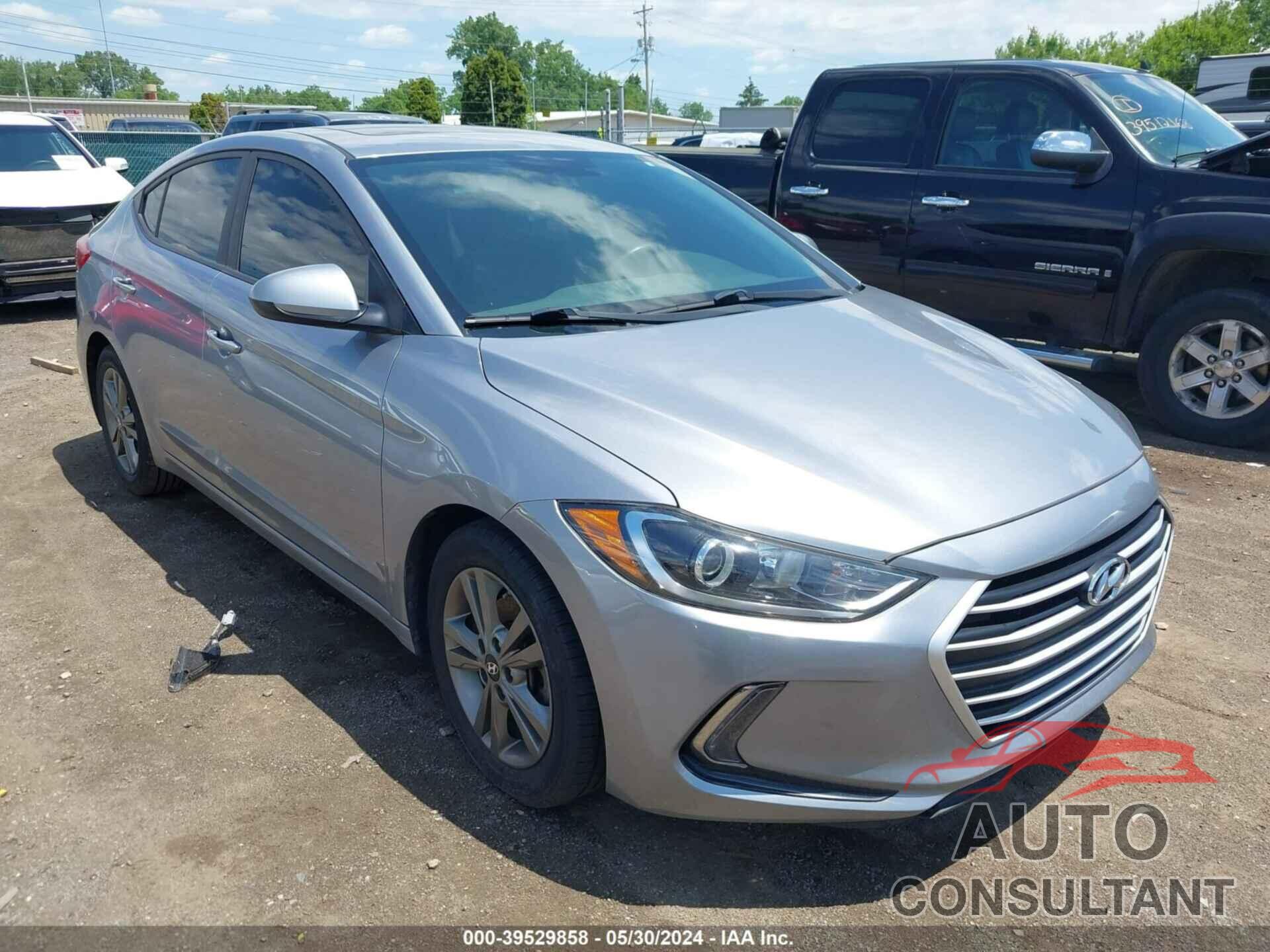 HYUNDAI ELANTRA 2017 - 5NPD84LF9HH162354