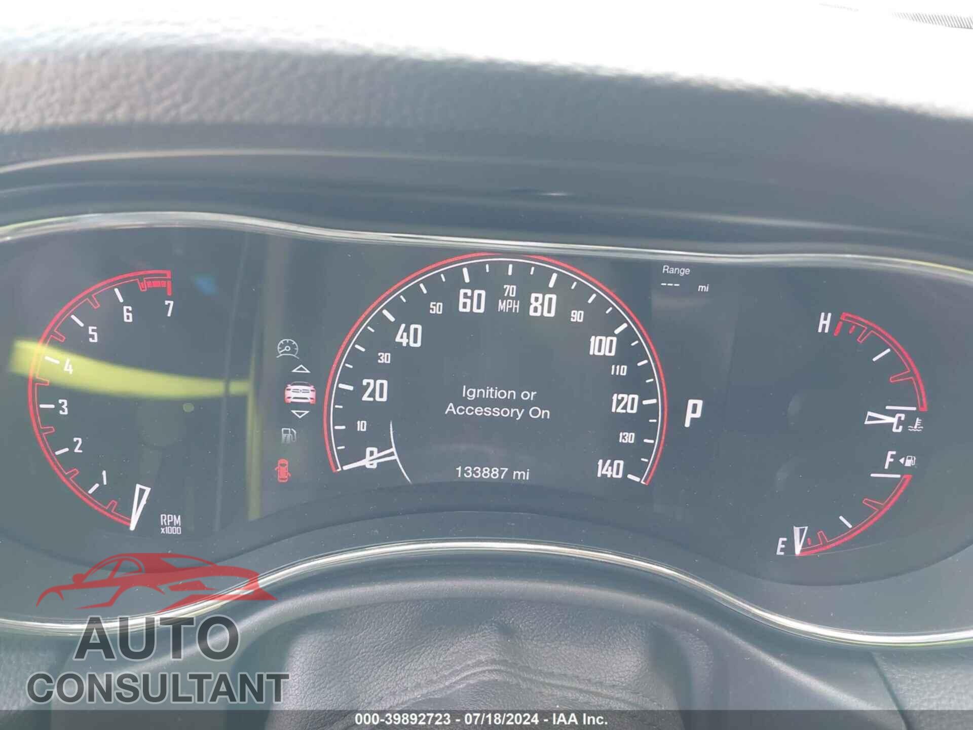 DODGE DURANGO 2017 - 1C4RDHAG9HC925988