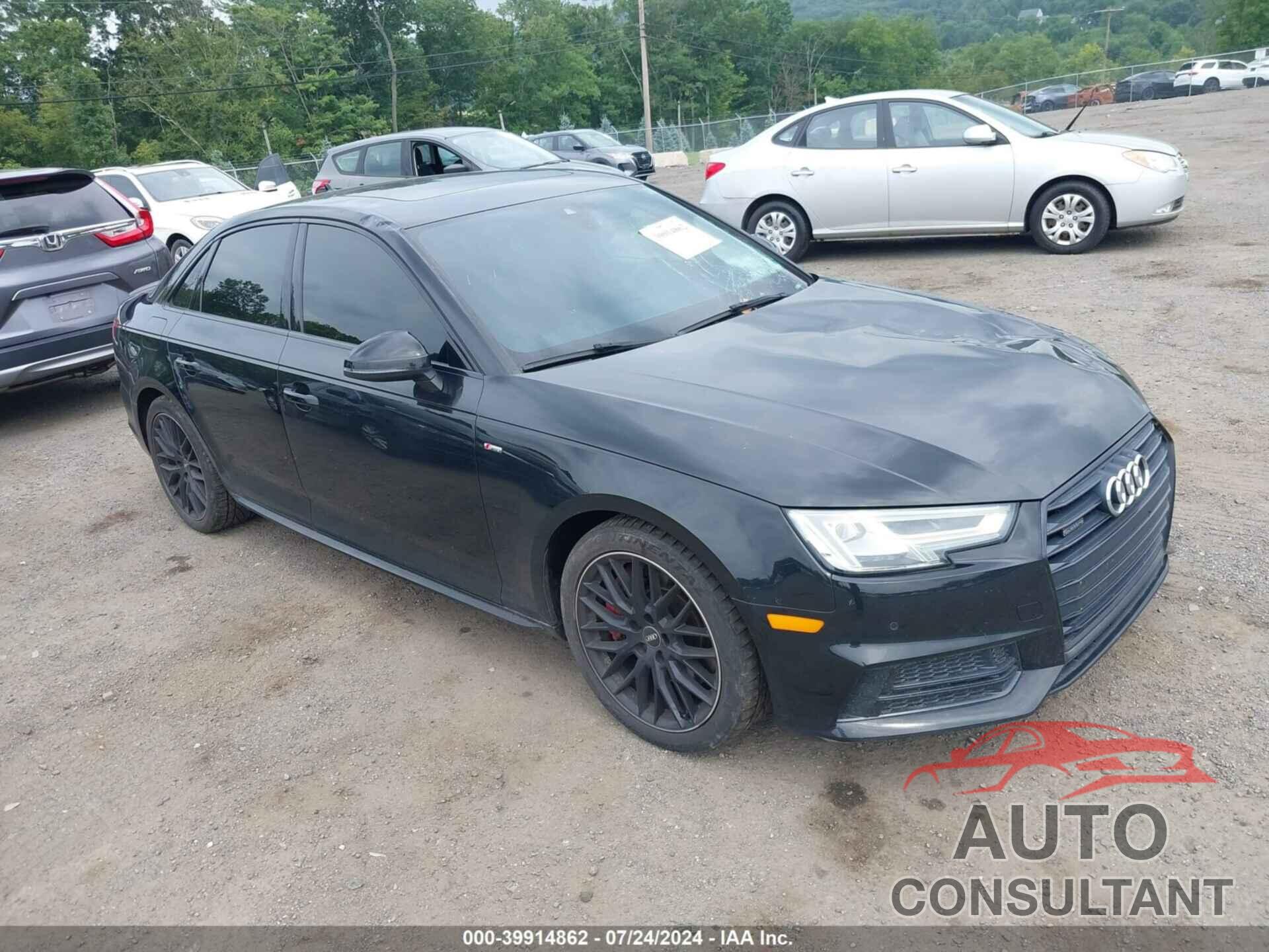 AUDI A4 2018 - WAUENAF49JA009196