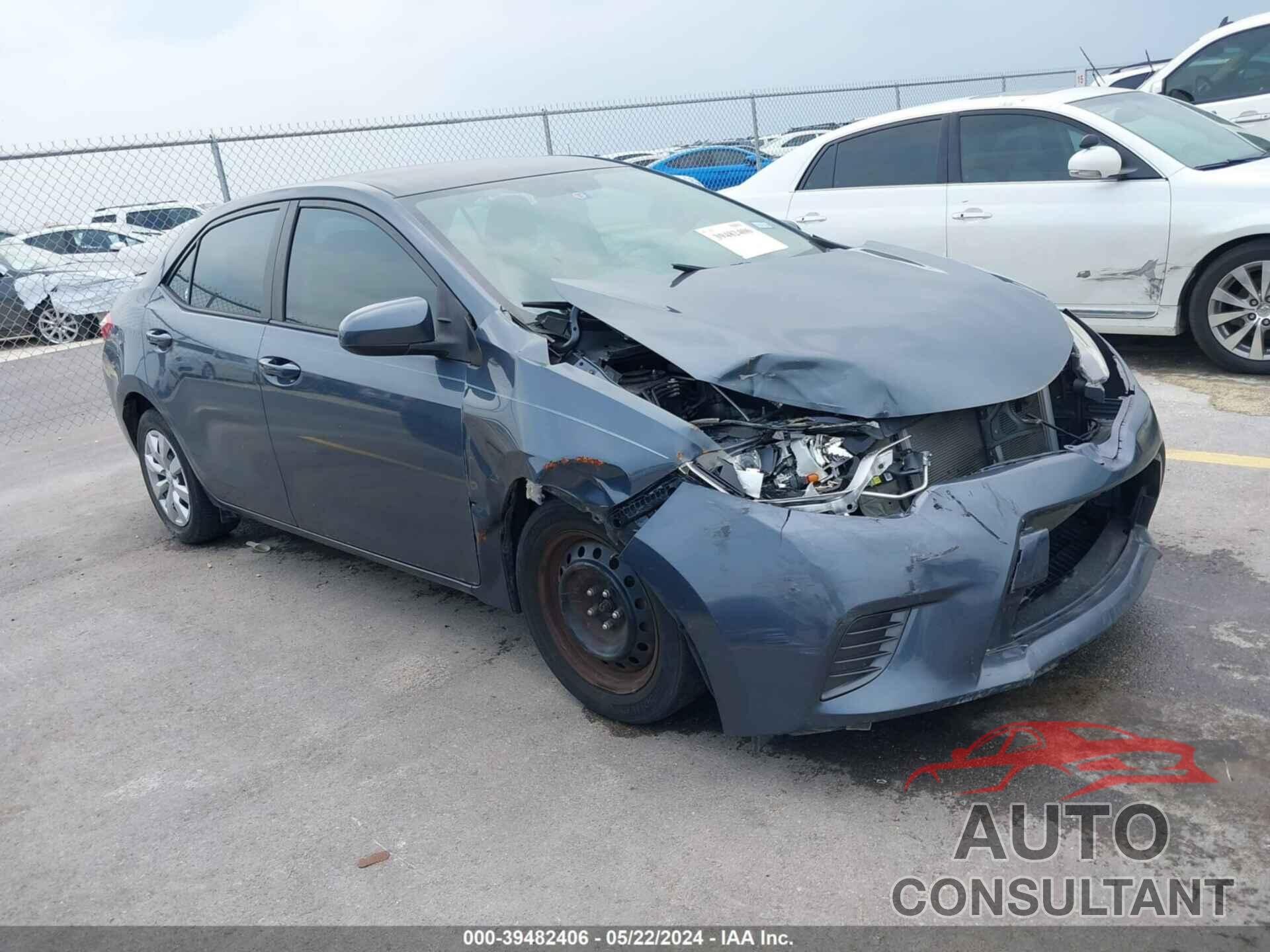 TOYOTA COROLLA 2016 - 5YFBURHE2GP366995